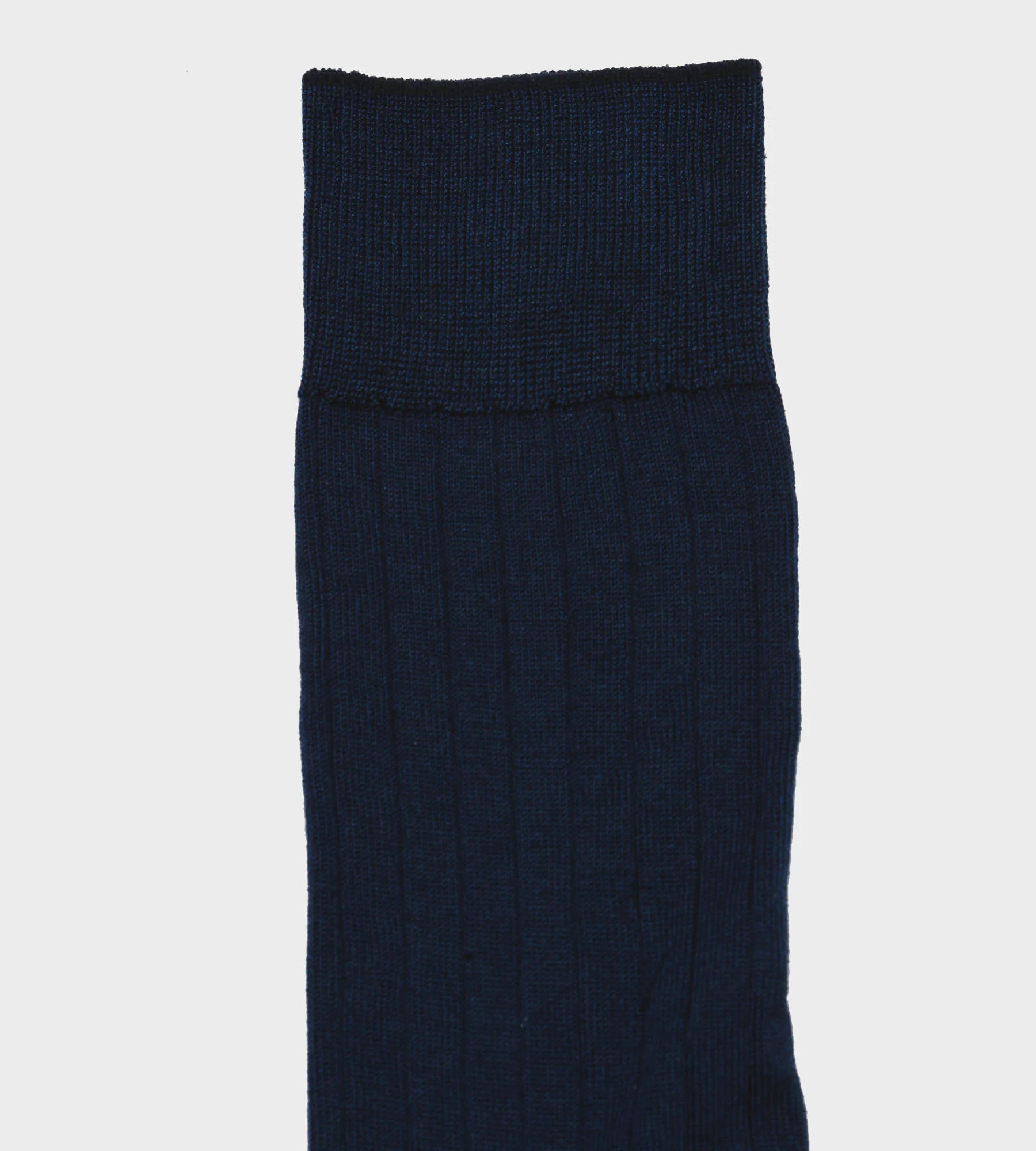 Lot de 2 paires de chaussettes homme Bleu Marine en fil d’Écosse Dim - Image 3