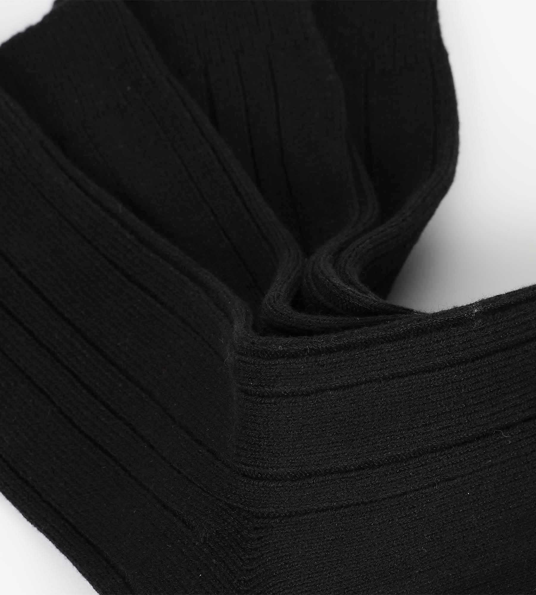 Lot de 2 paires de chaussettes homme Noir Bambou - Image 3