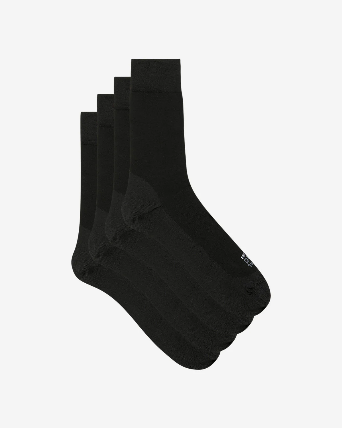 Lot de 2 paires de chaussettes homme renforcées Noir Ultra Resist - Image 2