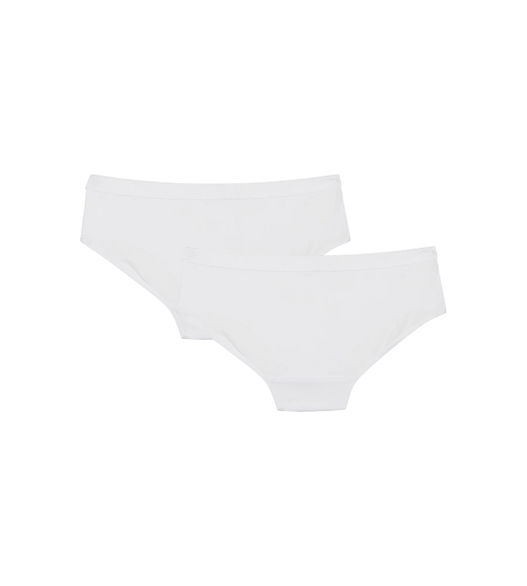 Lot de 2 shorties fille blancs - Pocket Micro - Image 2