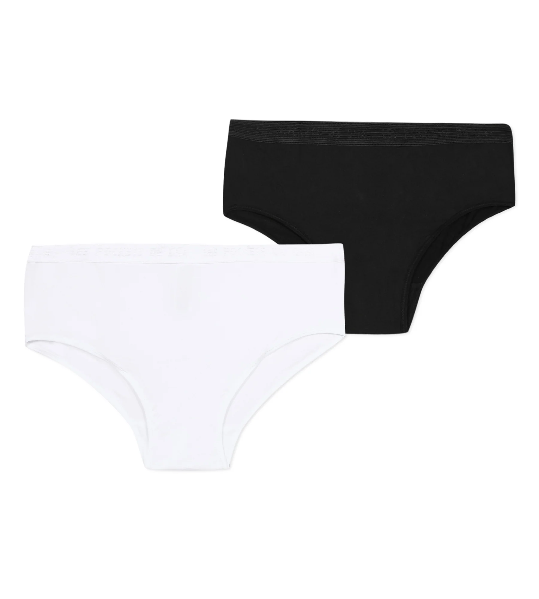 Lot de 2 shorties fille blancs - Pocket Micro - Image 5