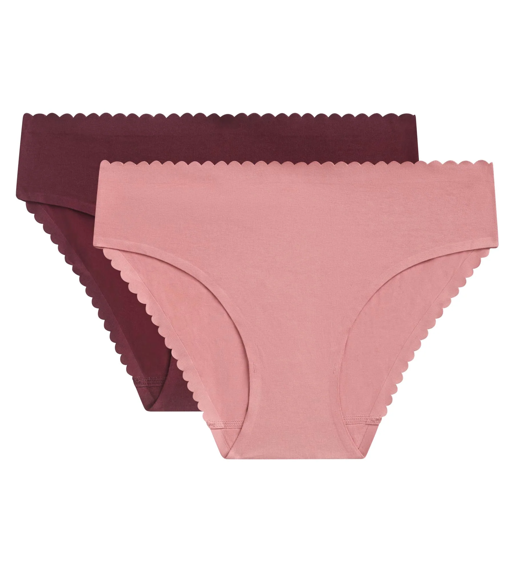 Lot de 2 slips femme en coton stretch Rose et Ruby Body Touch Easy - Image 5