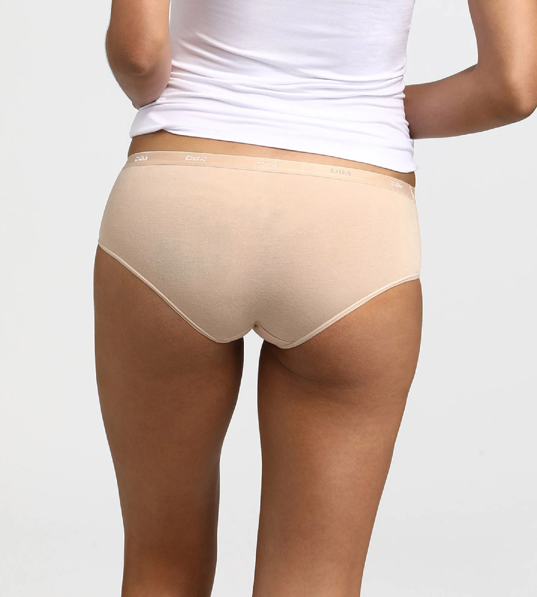 Lot de 3 Boxers blanc/peau/noir Les Pockets Coton - Image 2