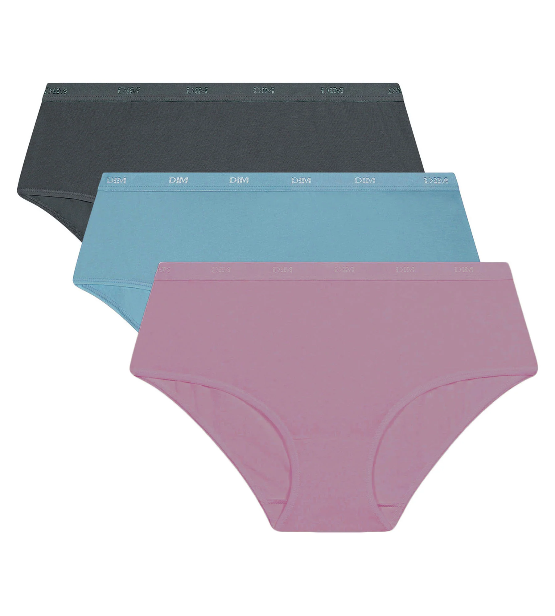 Lot de 3 boxers femme Bleu, Violet, Gris Les Pockets Ecodim - Image 5