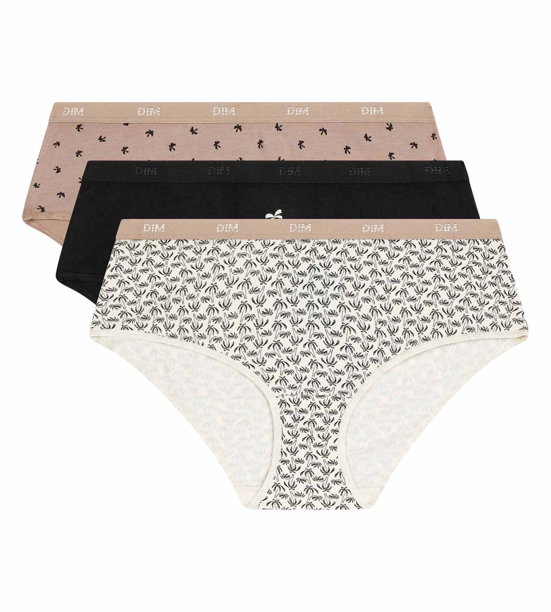 Lot de 3 boxers femme coton stretch motif palmier Les Pockets - Image 5