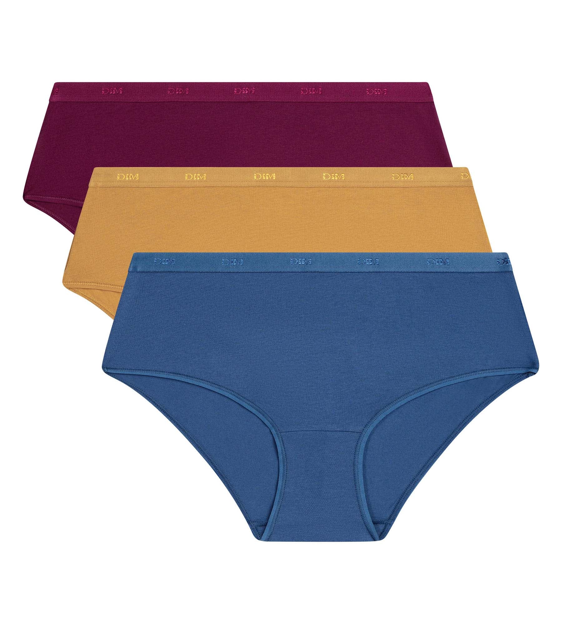 Lot de 3 boxers femme Marine Royale Les Pockets Ecodim - Image 5