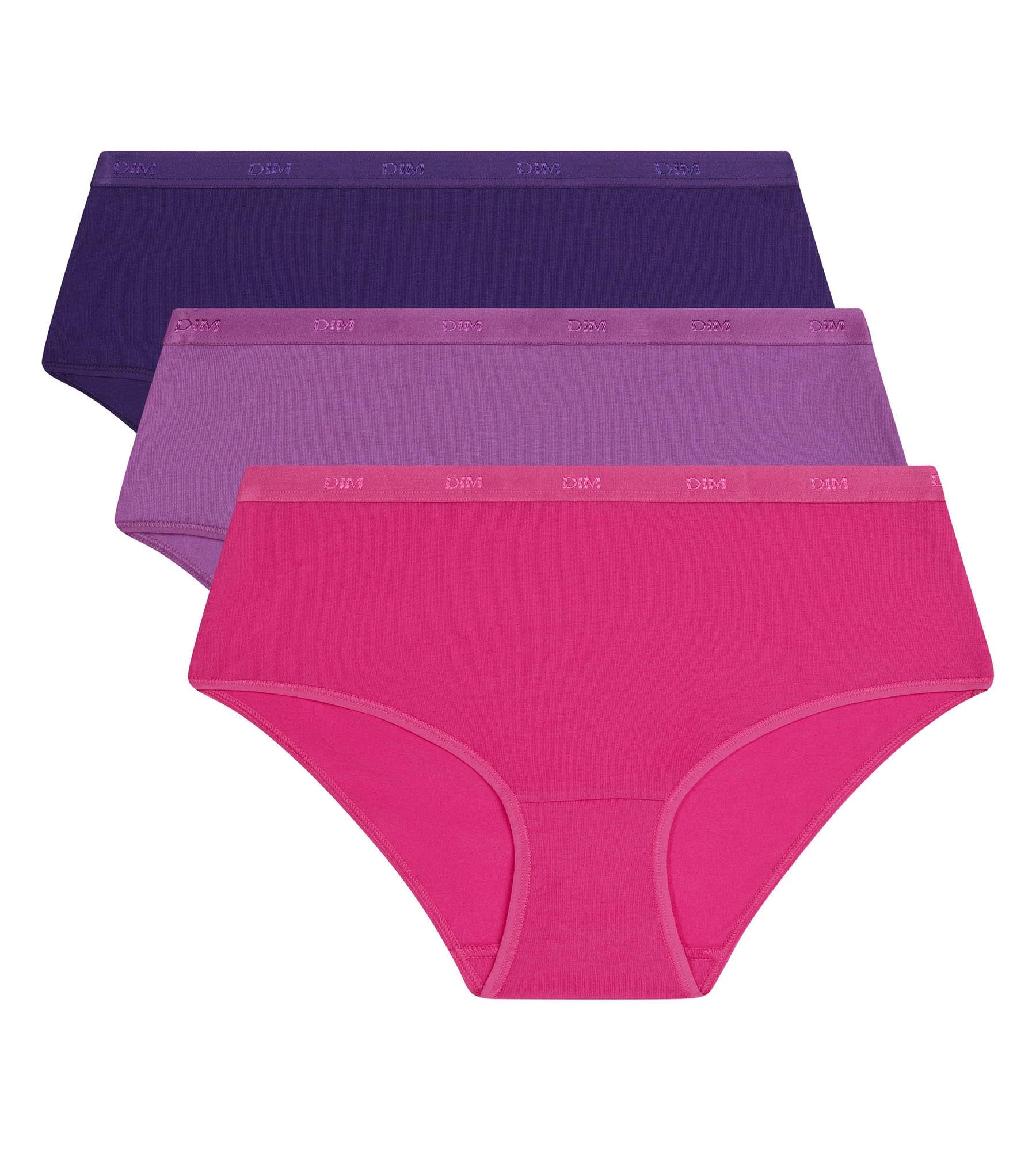 Lot de 3 boxers femme Violet Les Pockets Ecodim - Image 5