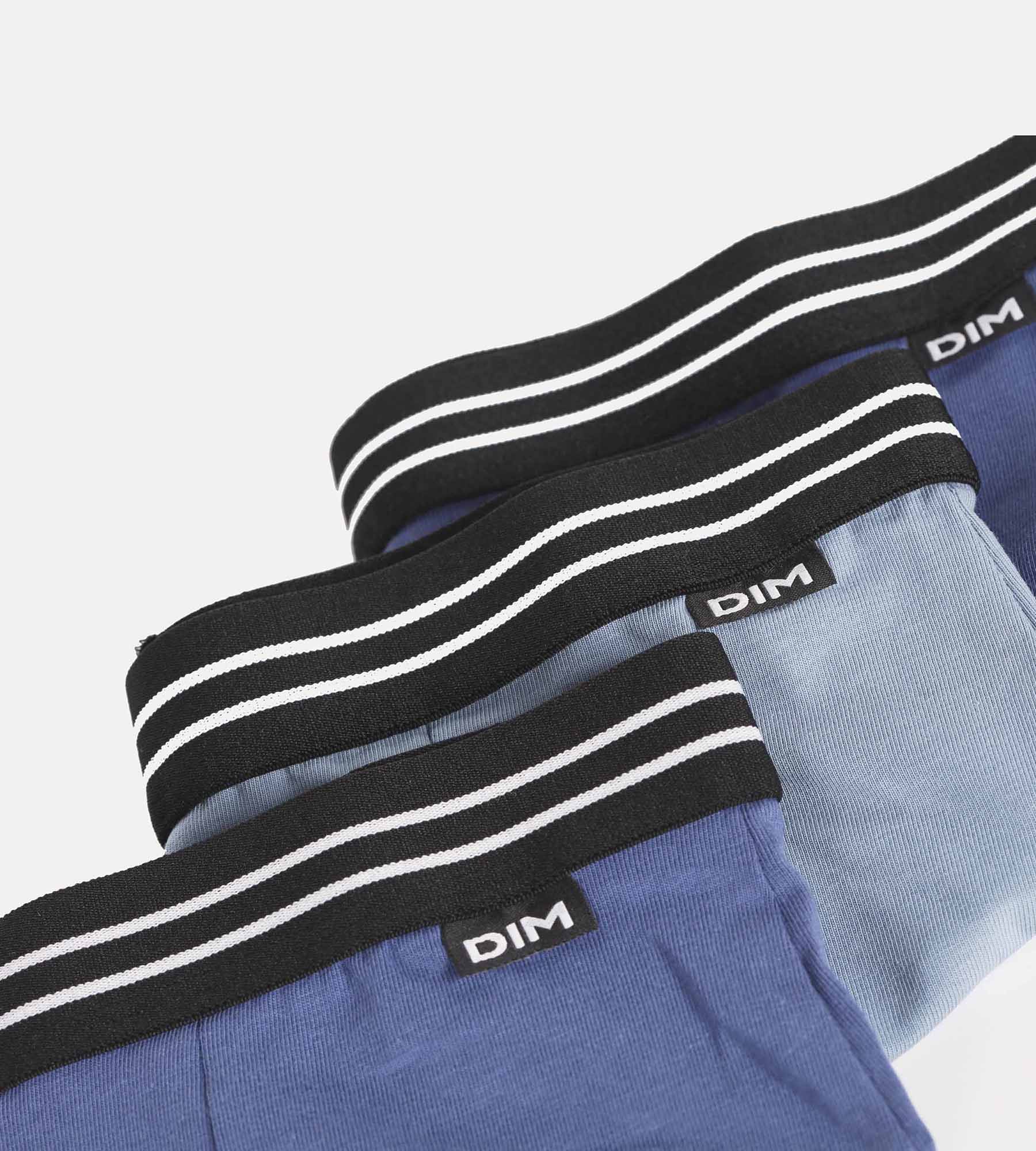 Lot de 3 boxers garçon en coton stretch Bleu Ecodim - Image 3