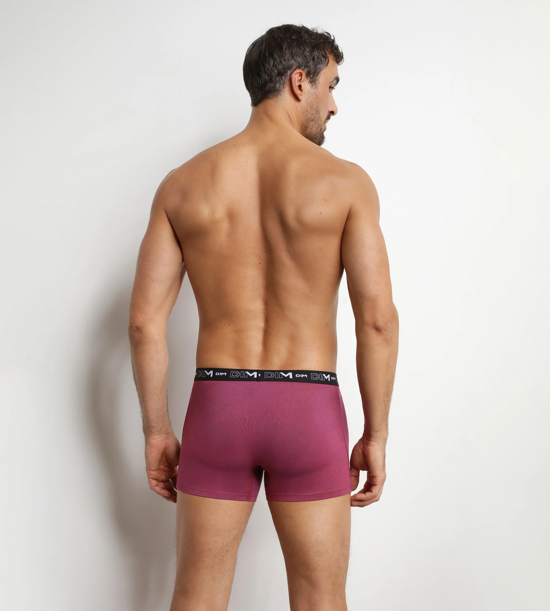 Lot de 3 boxers homme Mauve Eclipse Dim Coton Stretch - Image 2