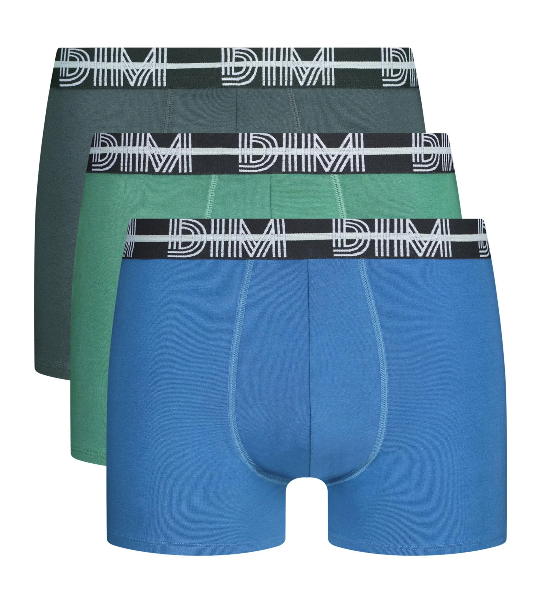 Lot de 3 boxers homme noir ceinture dynamique Powerful - Image 3