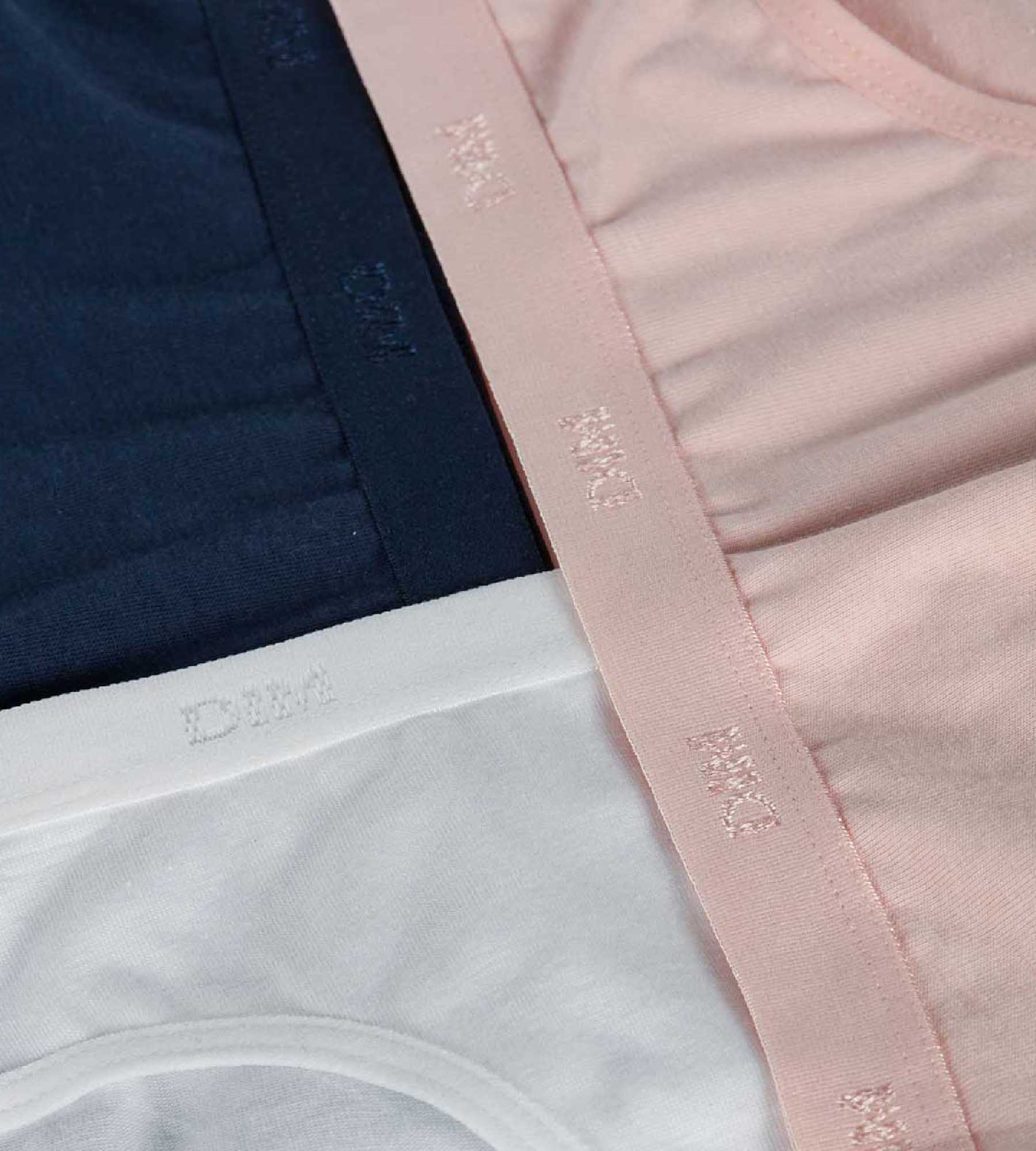 Lot de 3 culottes fille en coton stretch Clochette Bleu Les Pockets - Image 3