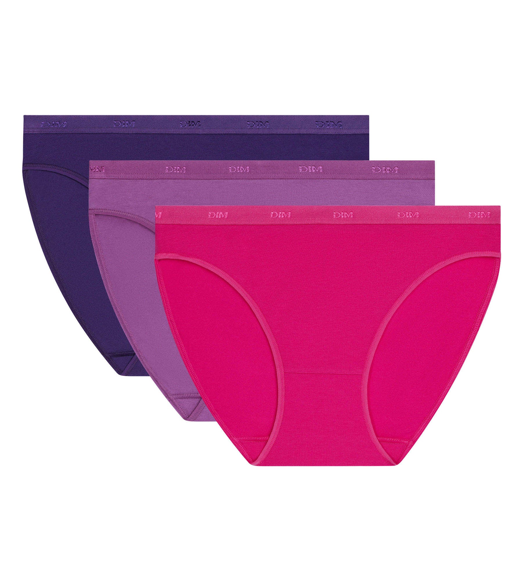 Lot de 3 slips femme Violet Les Pockets Ecodim - Image 5