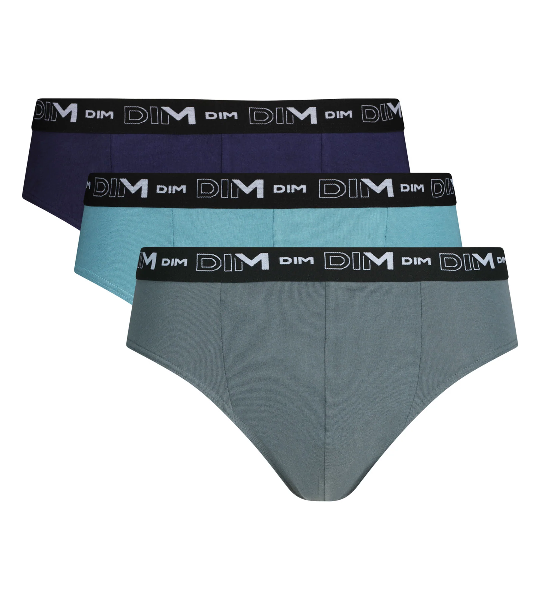 Lot de 3 slips homme Glace Dim Coton Stretch - Image 3