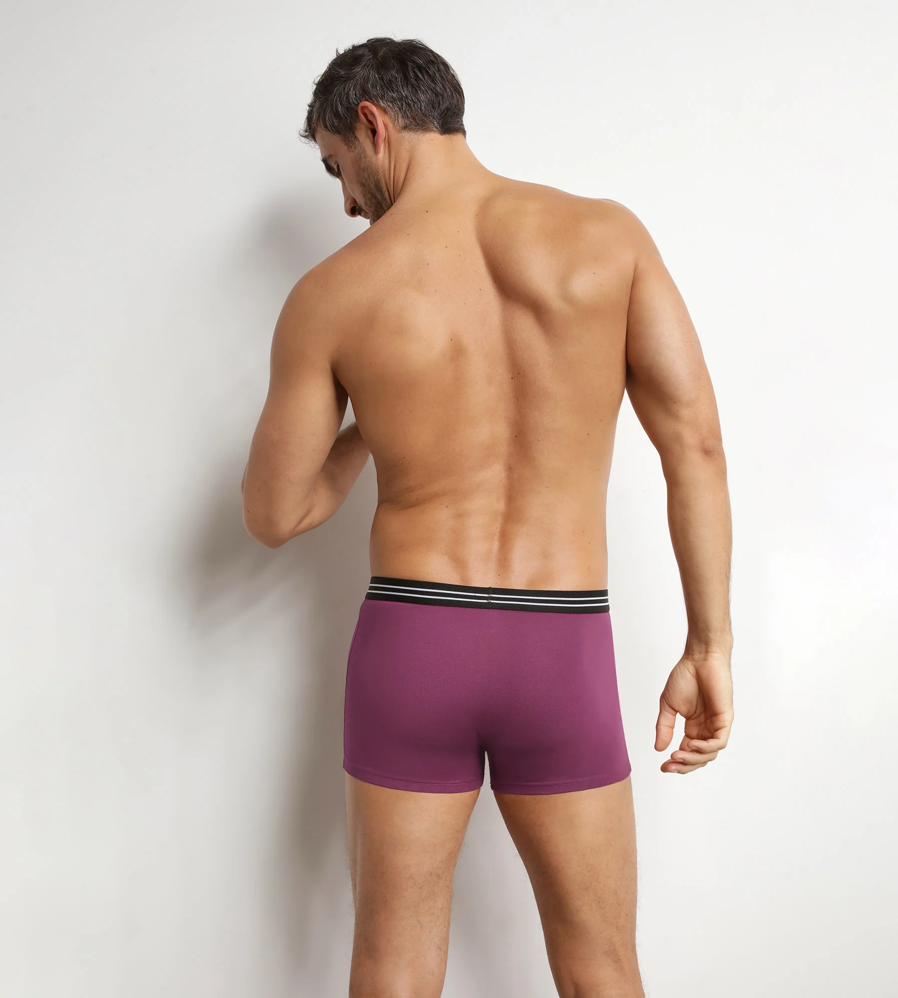 Lot de 4 boxers homme en coton stretch Fusion EcoDim - Image 2