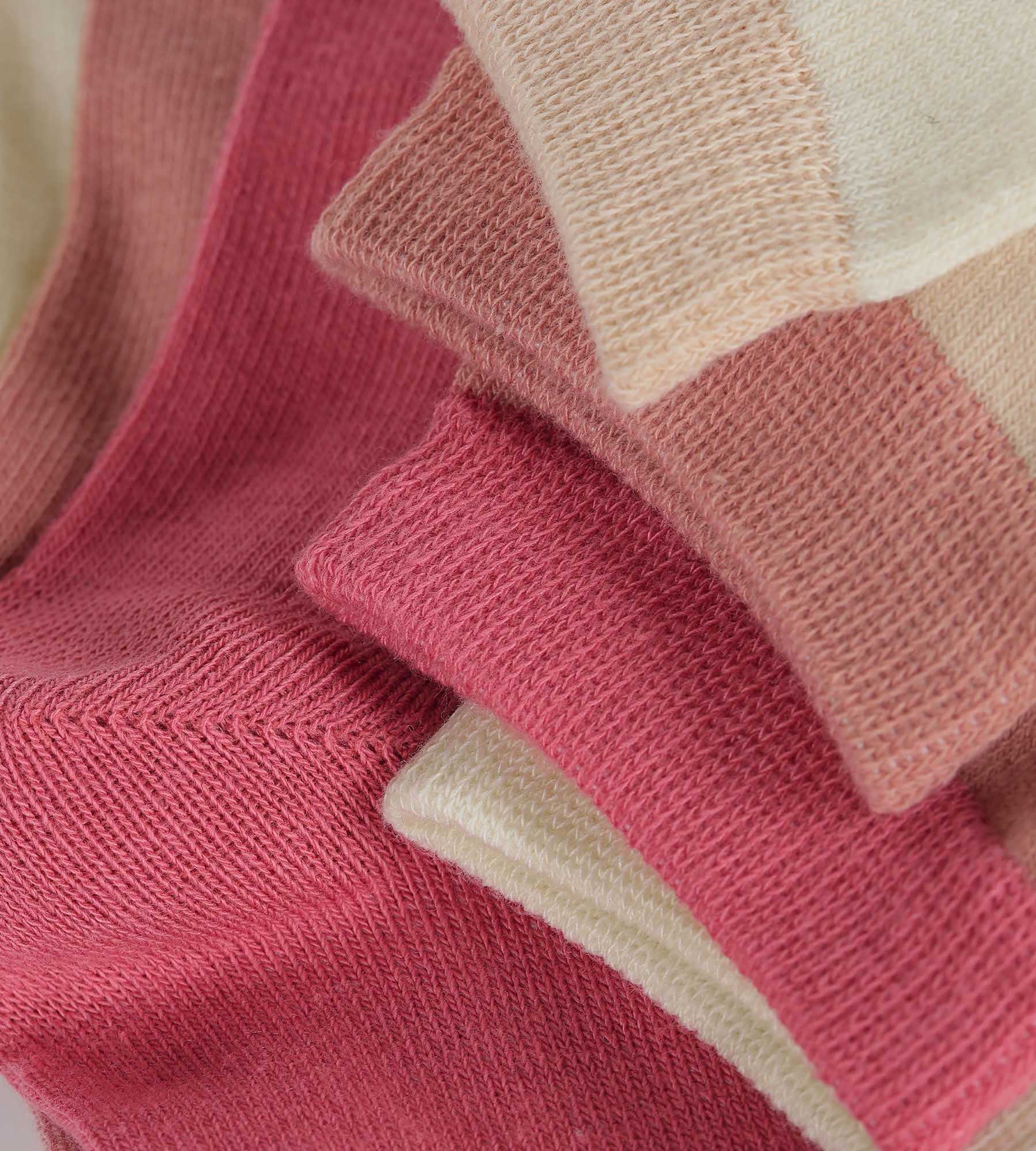 Lot de 4 paires de chaussettes femme Rose EcoDim Mode - Image 3