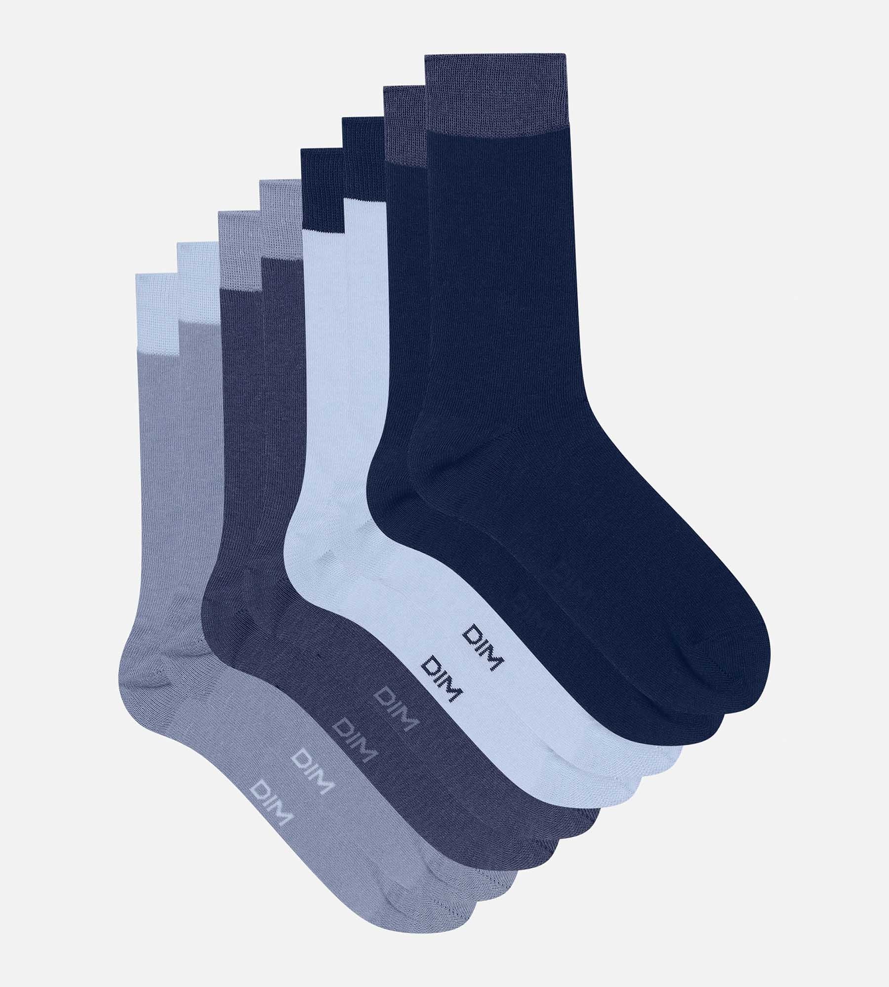 Lot de 4 paires de chaussettes homme Bleu EcoDim Mode - Image 2
