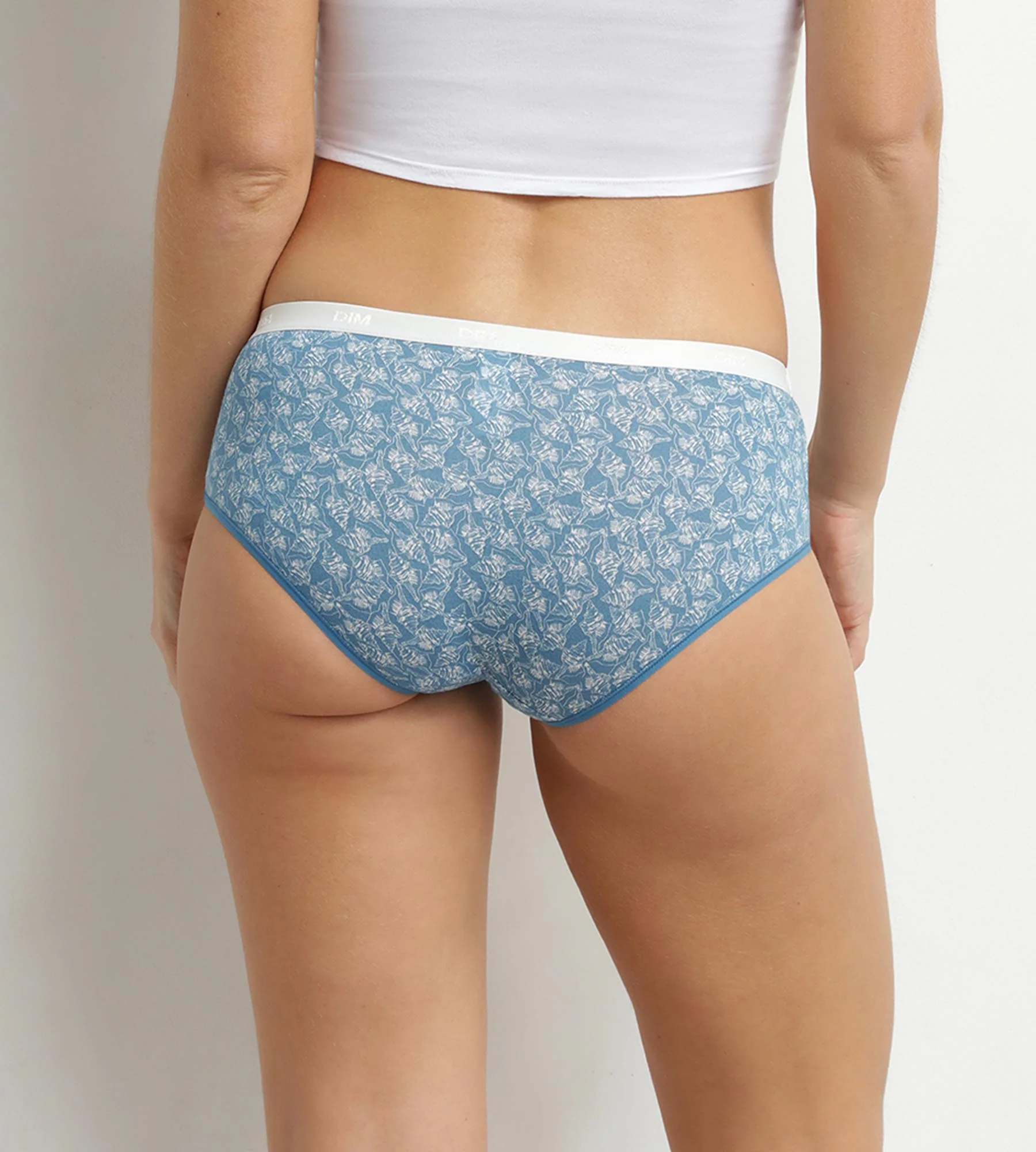 Lot de 5 boxers femme coton stretch imprimés marins Les Pockets - Image 2