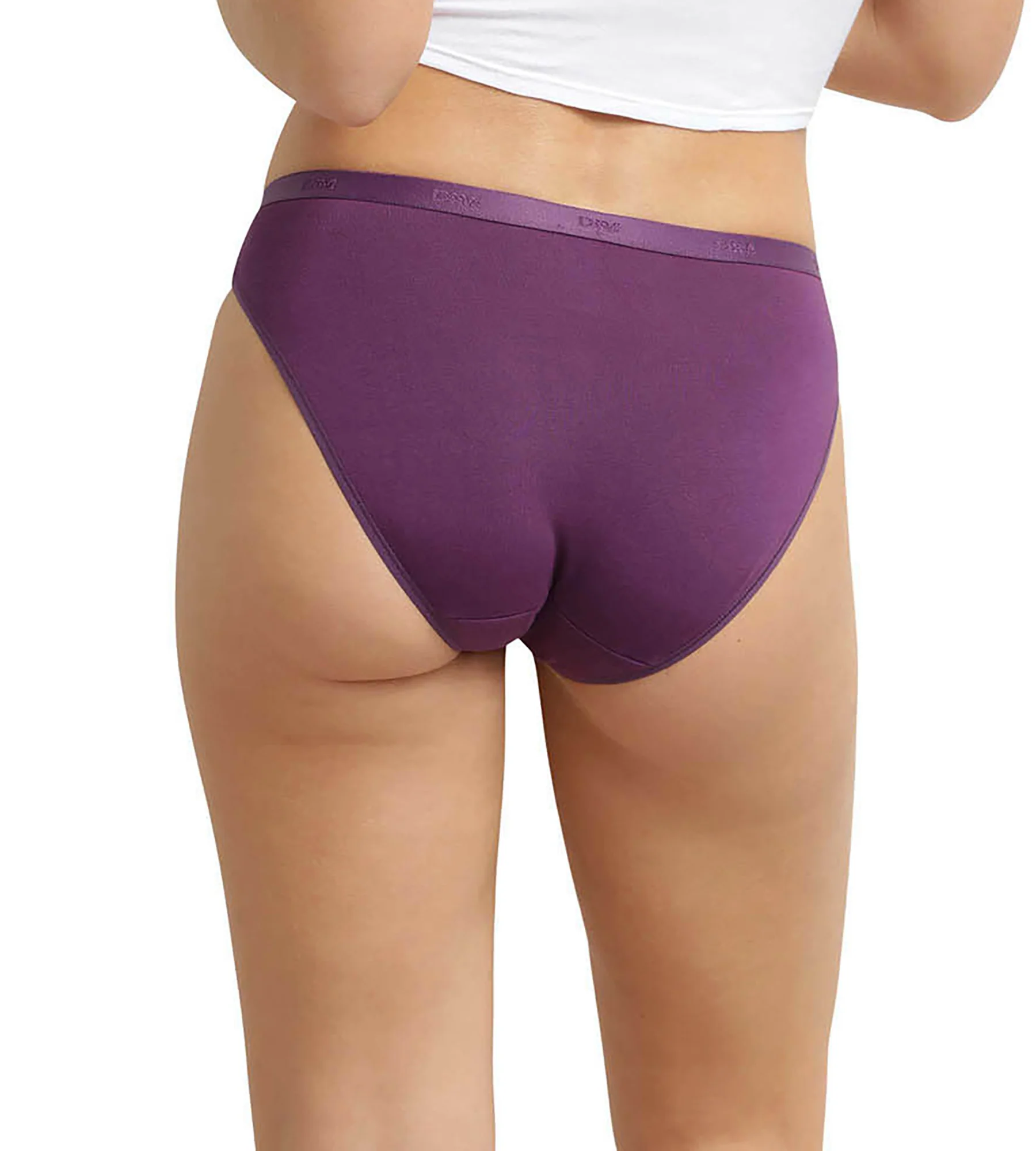 Lot de 5 slips femme coton stretch à message Les Pockets - Image 2