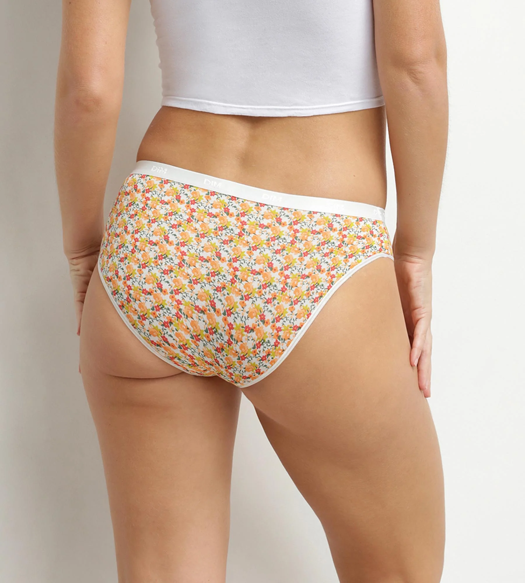 Lot de 5 slips femme coton stretch motif liberty Les Pockets - Image 2