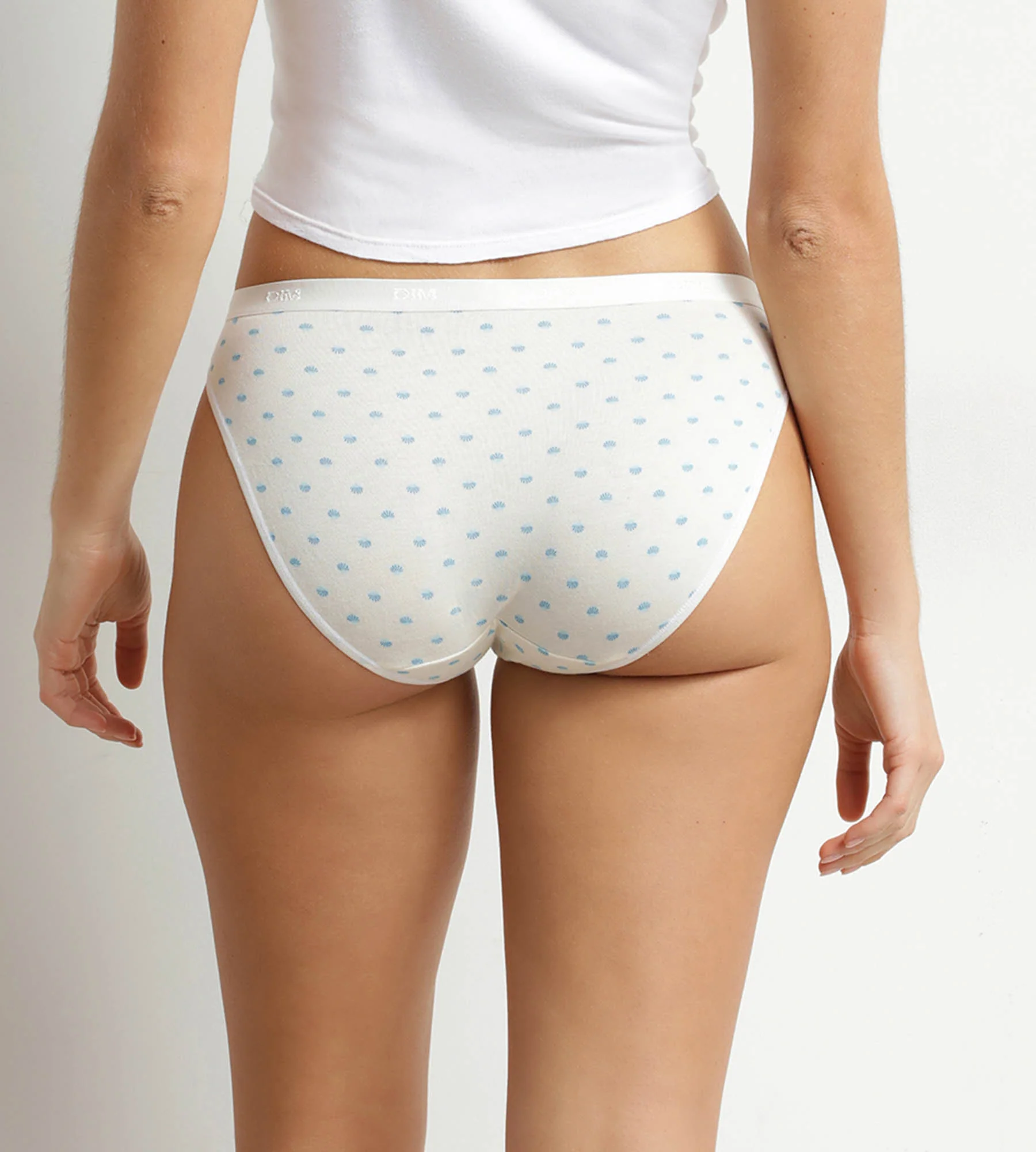 Lot de 5 slips femme coton stretch motif marin Les Pockets - Image 2