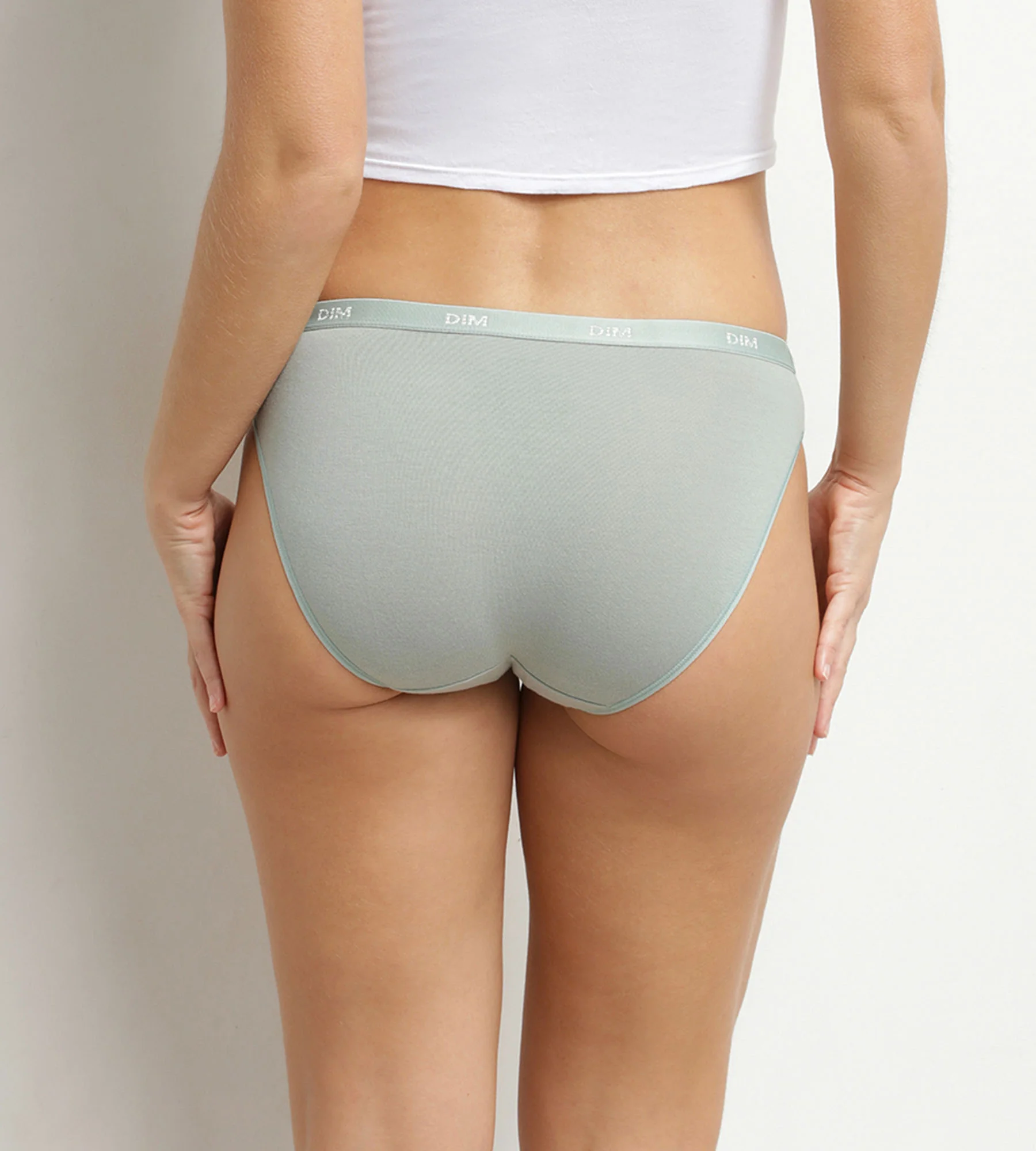 Lot de 5 slips femme coton stretch terracotta Les Pockets Ecodim - Image 2