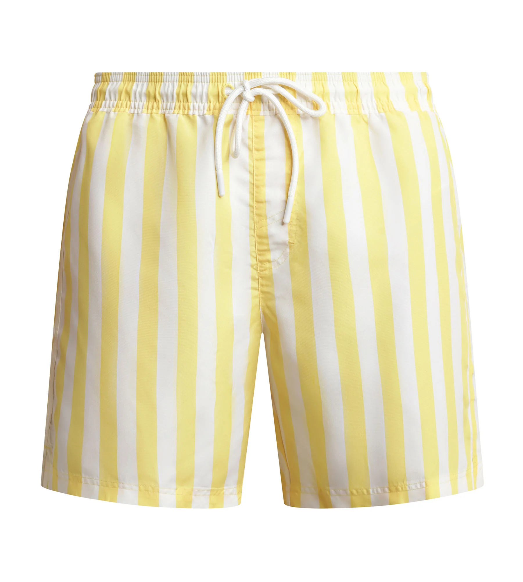 Maillot de bain homme boxer rayé Jaune Dim Swimwear - Image 3