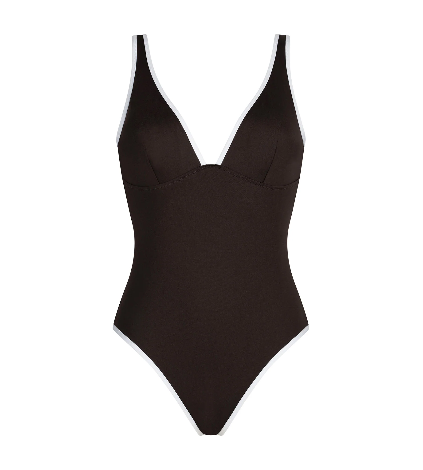 Maillot de bain une pièce femme Brun Dim Timeless - Image 7