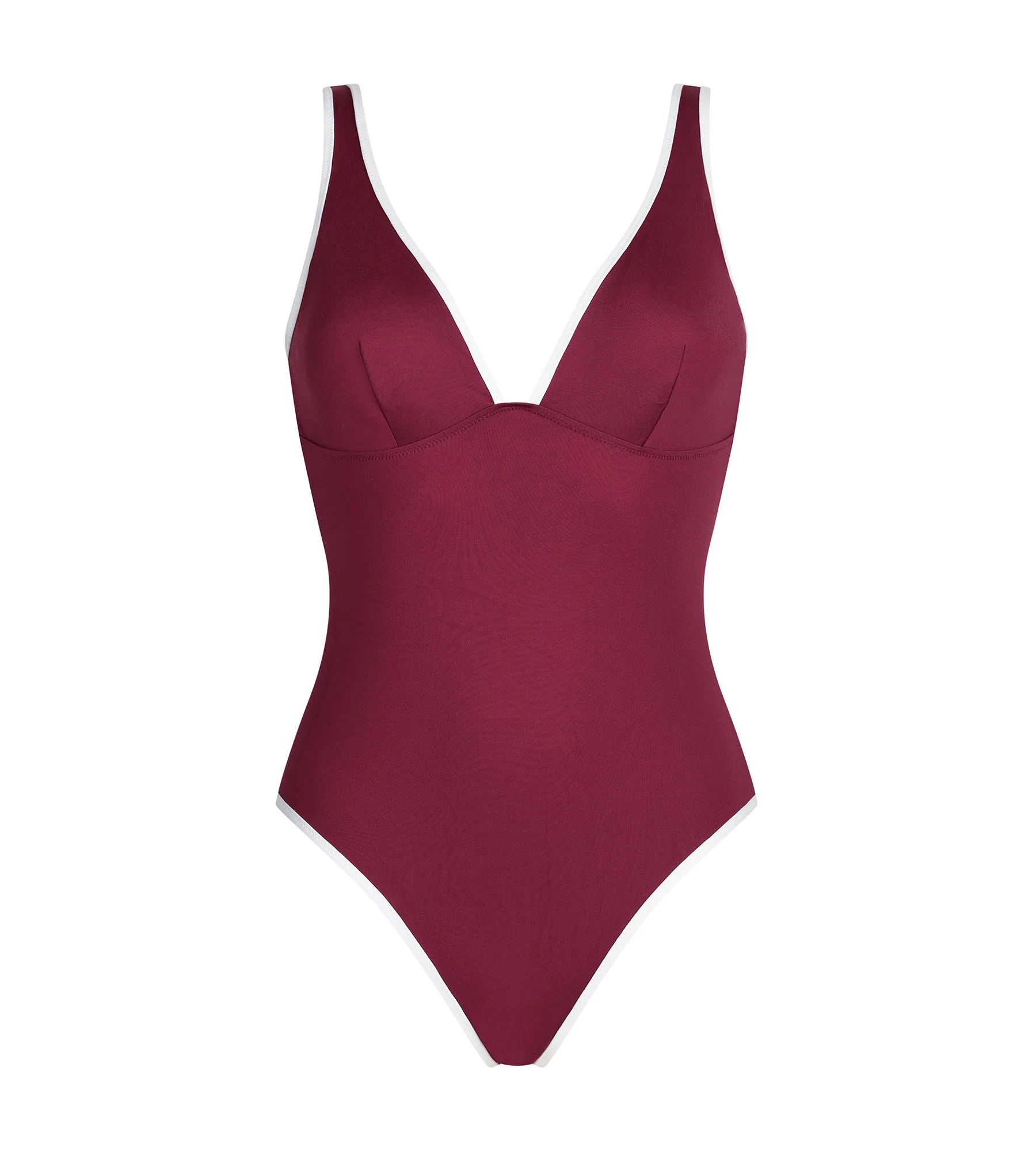 Maillot de bain une pièce femme Rouge Dim Timeless - Image 3