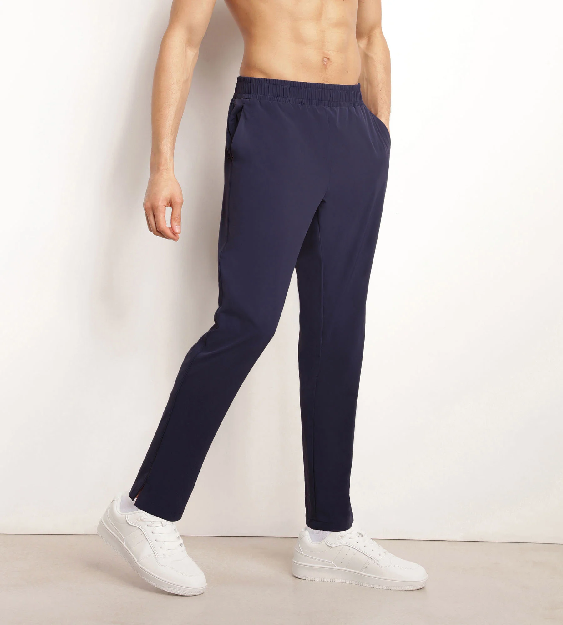 Pantalon de sport chino homme Bleu Nuit Dim Move