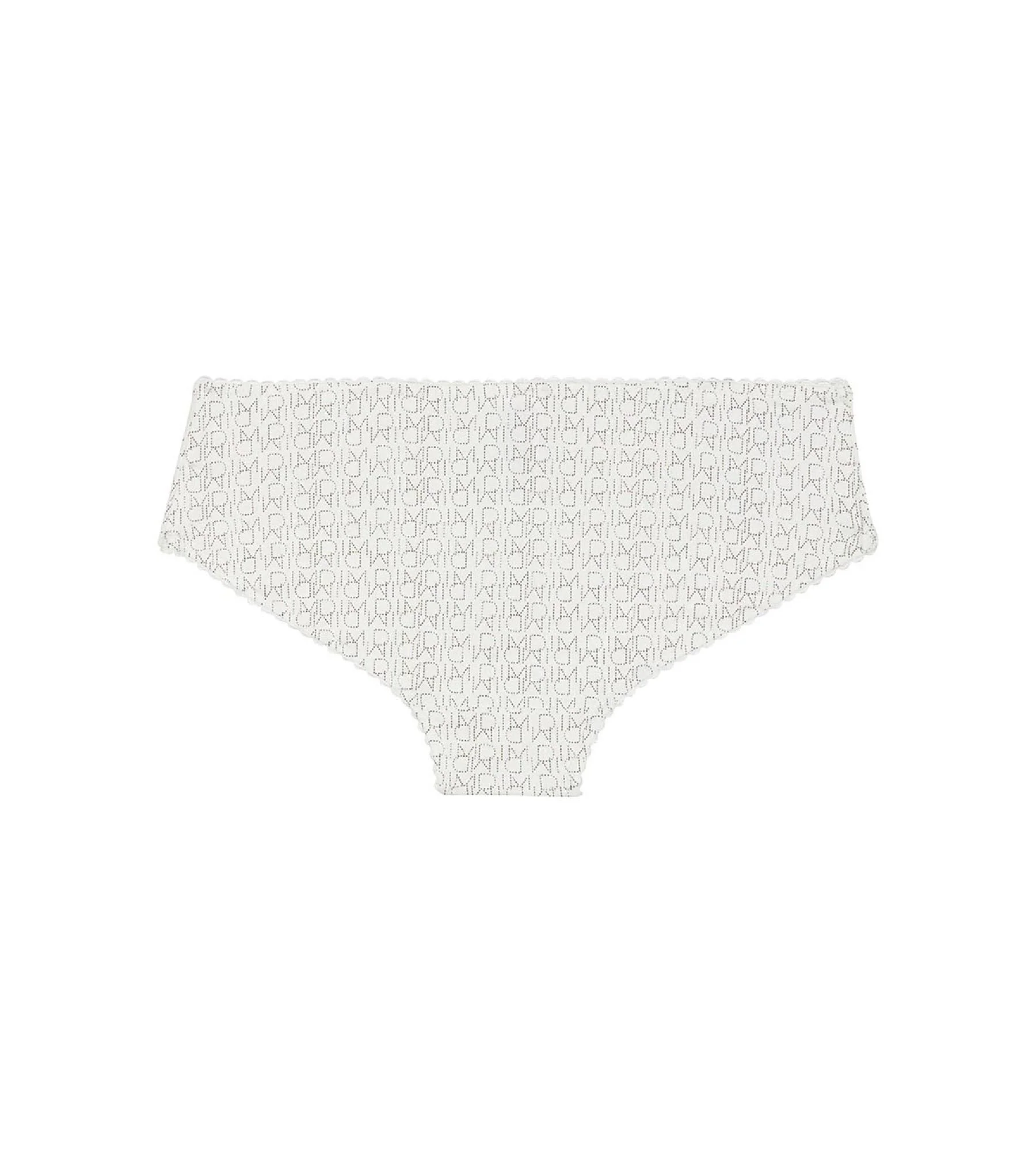Shorty blanc fille imprimé logo Dim Touch - Image 2