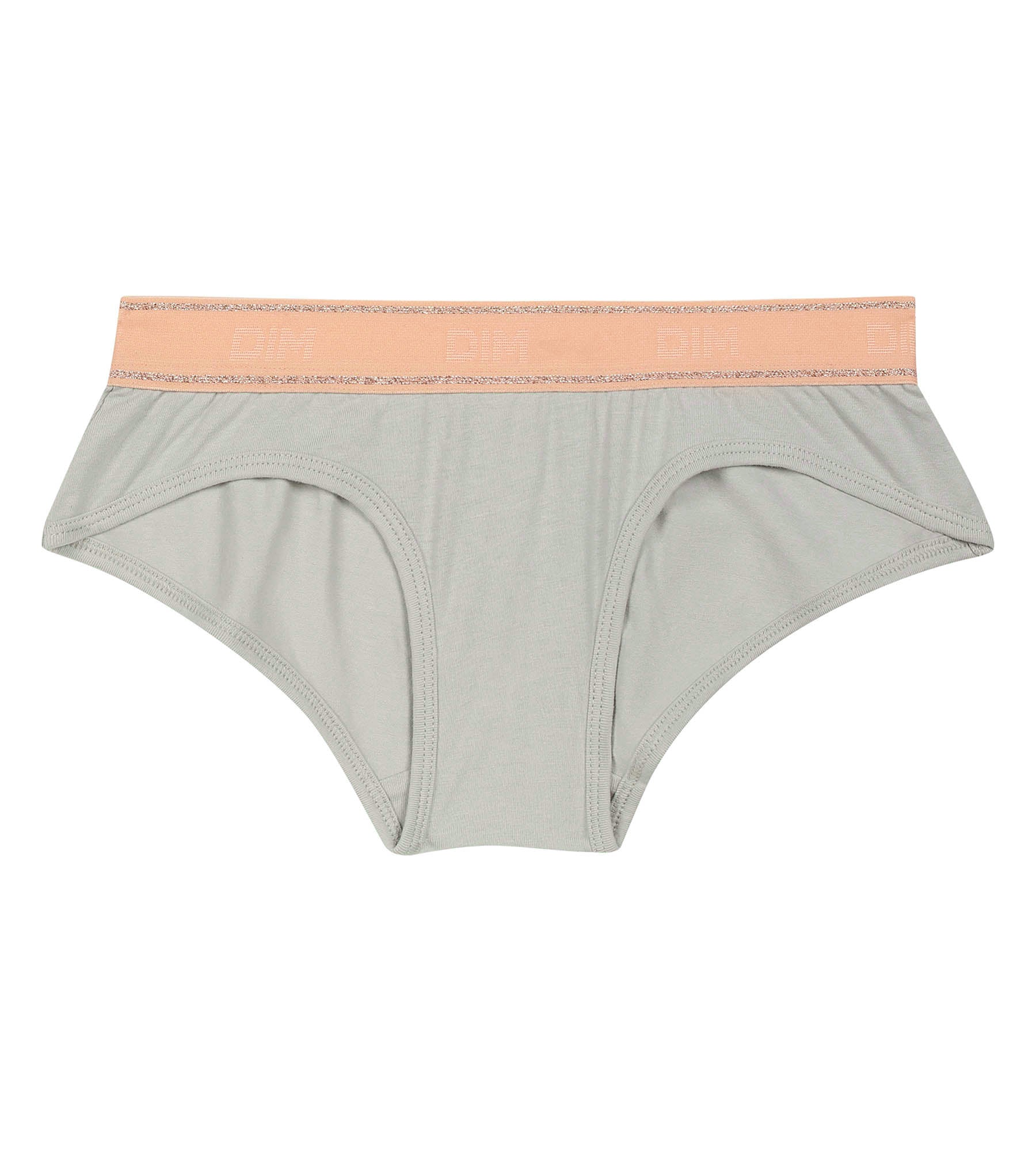 Shorty fille Gris et Rose Dim Sport