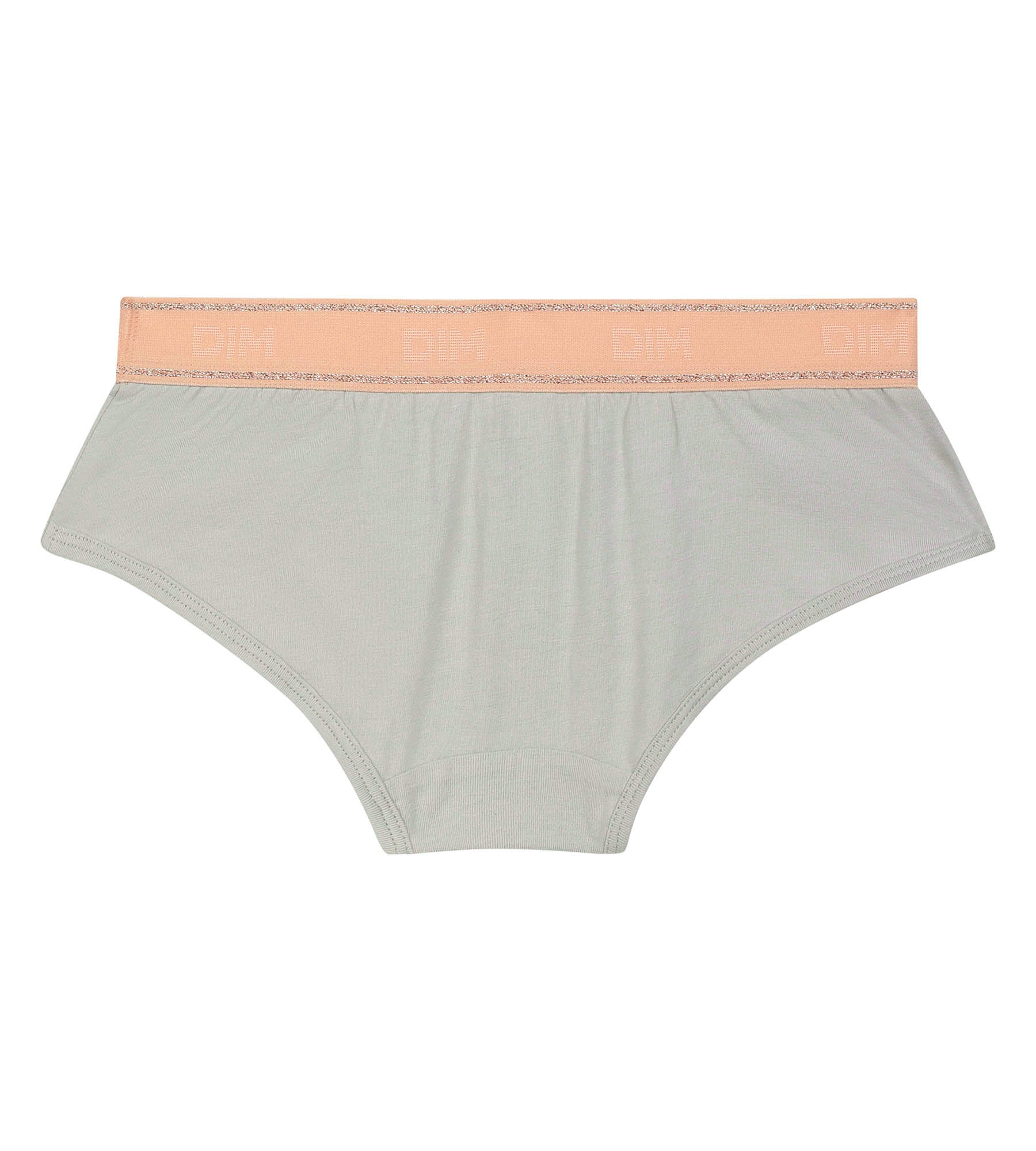 Shorty fille Gris et Rose Dim Sport - Image 2