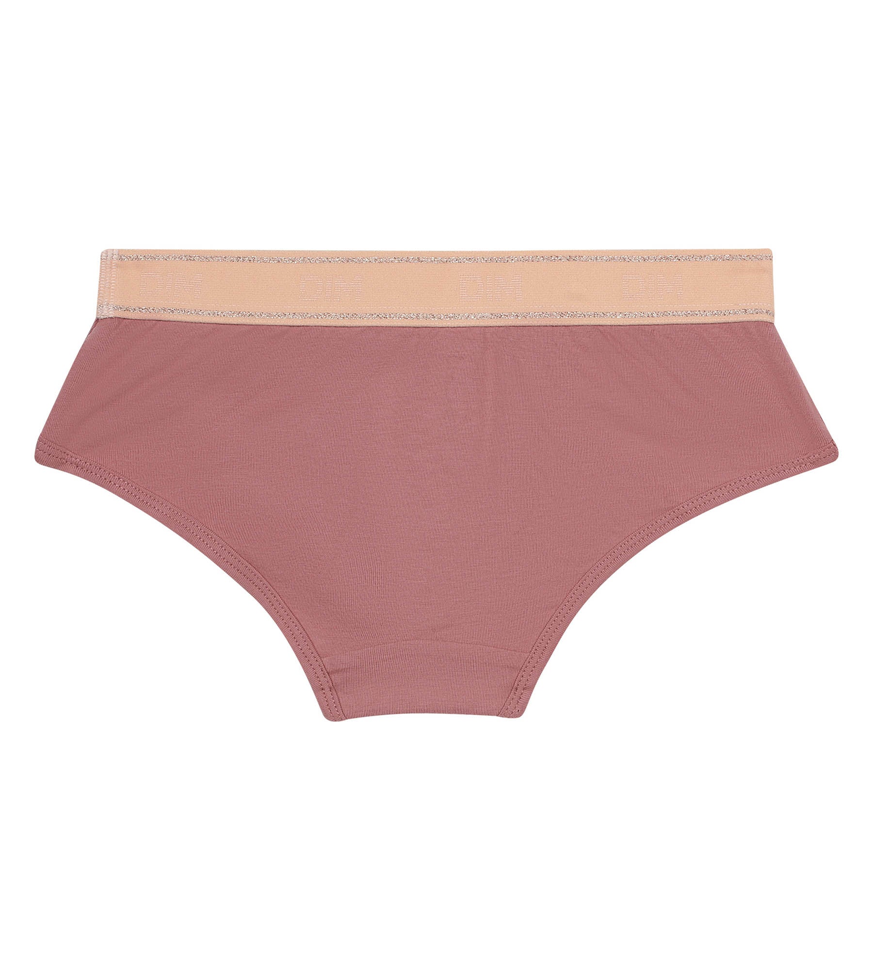 Shorty fille Rose poudré Dim Sport - Image 2