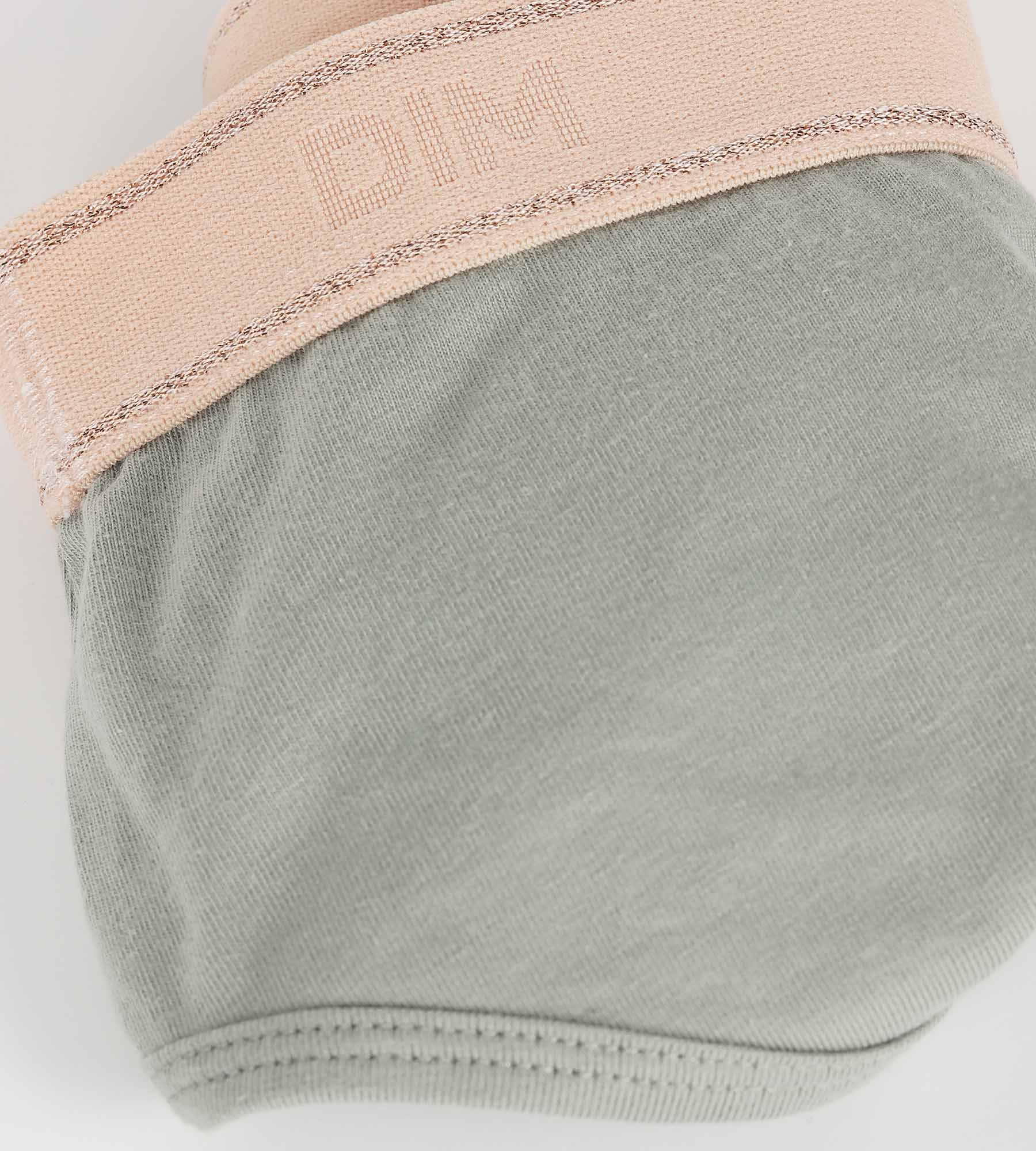 Shorty fille Vert Sauge et Rose Dim Sport - Image 3