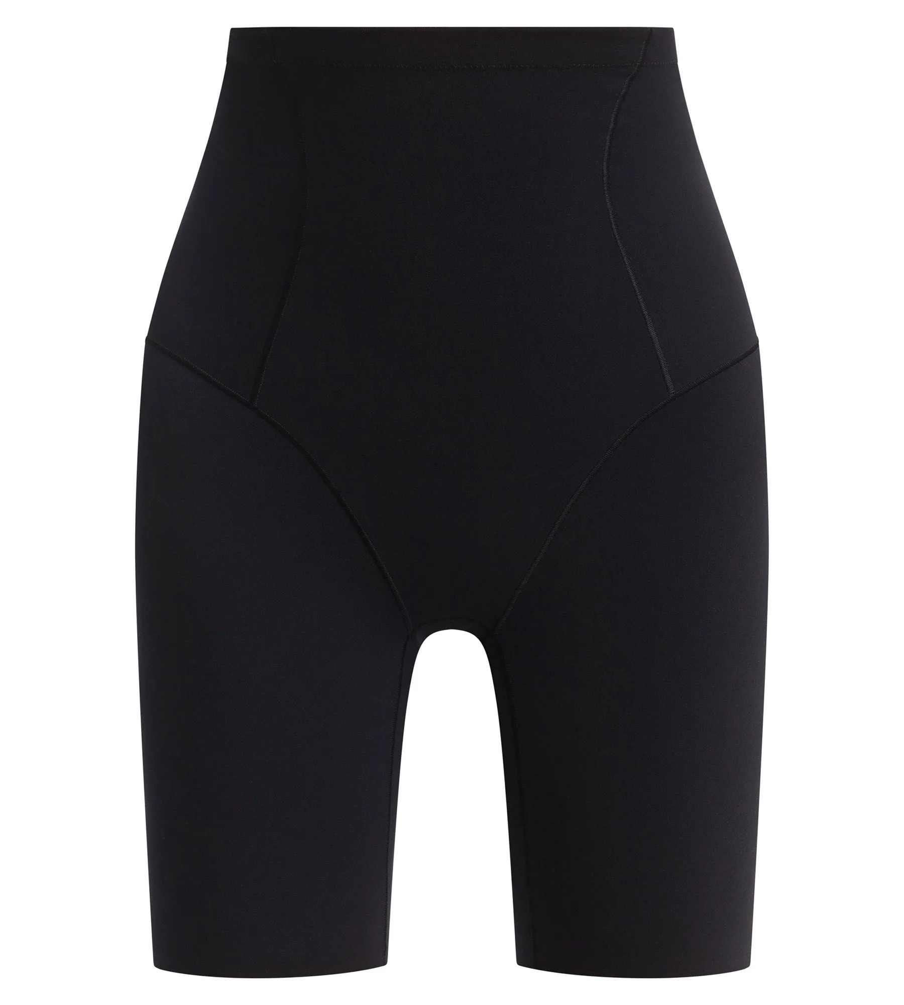 Shorty long gainant femme en microfibre Noir Dim Silhouette Contour - Image 5