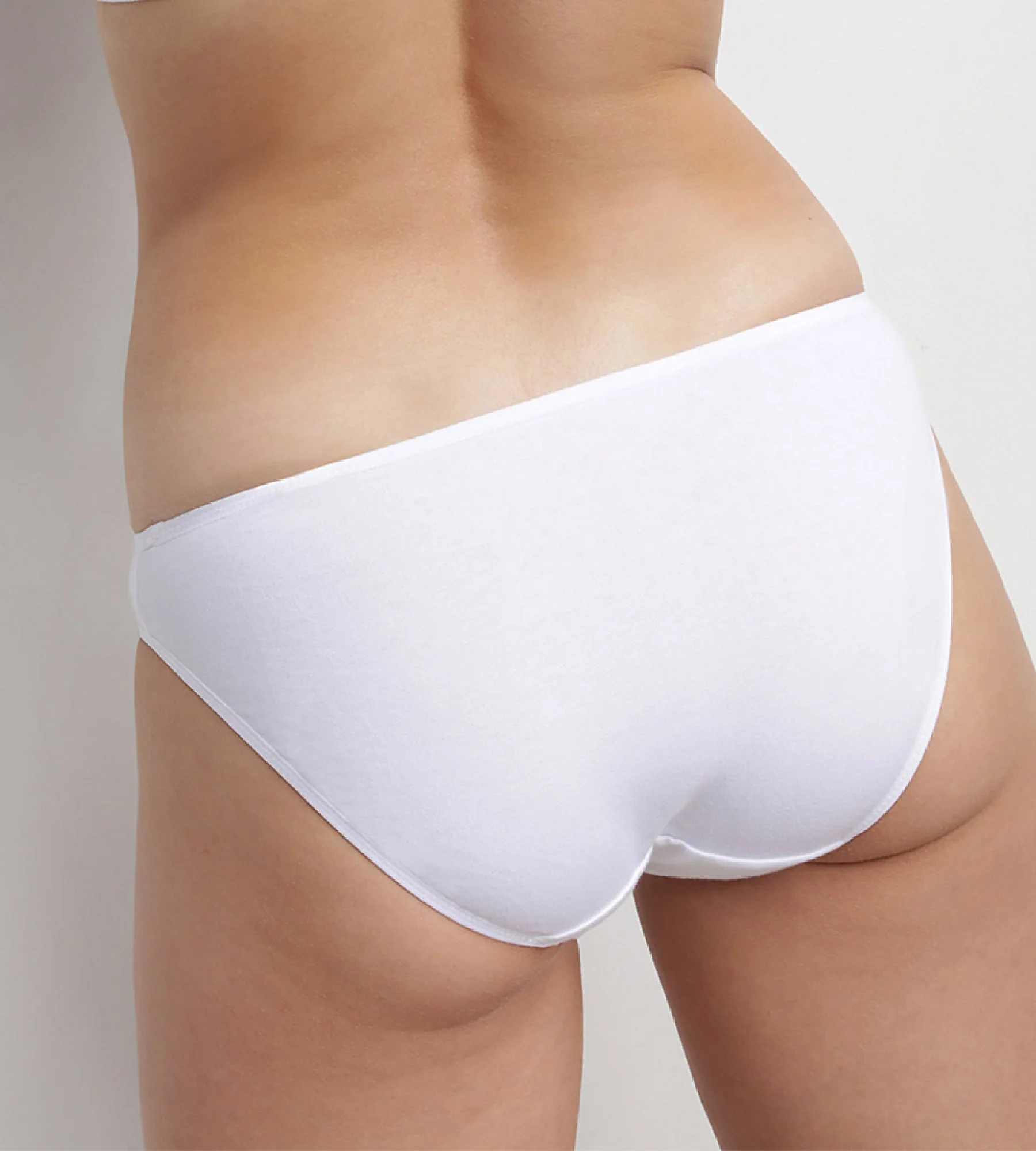 Slip blanc EcoDIM en coton - Image 2