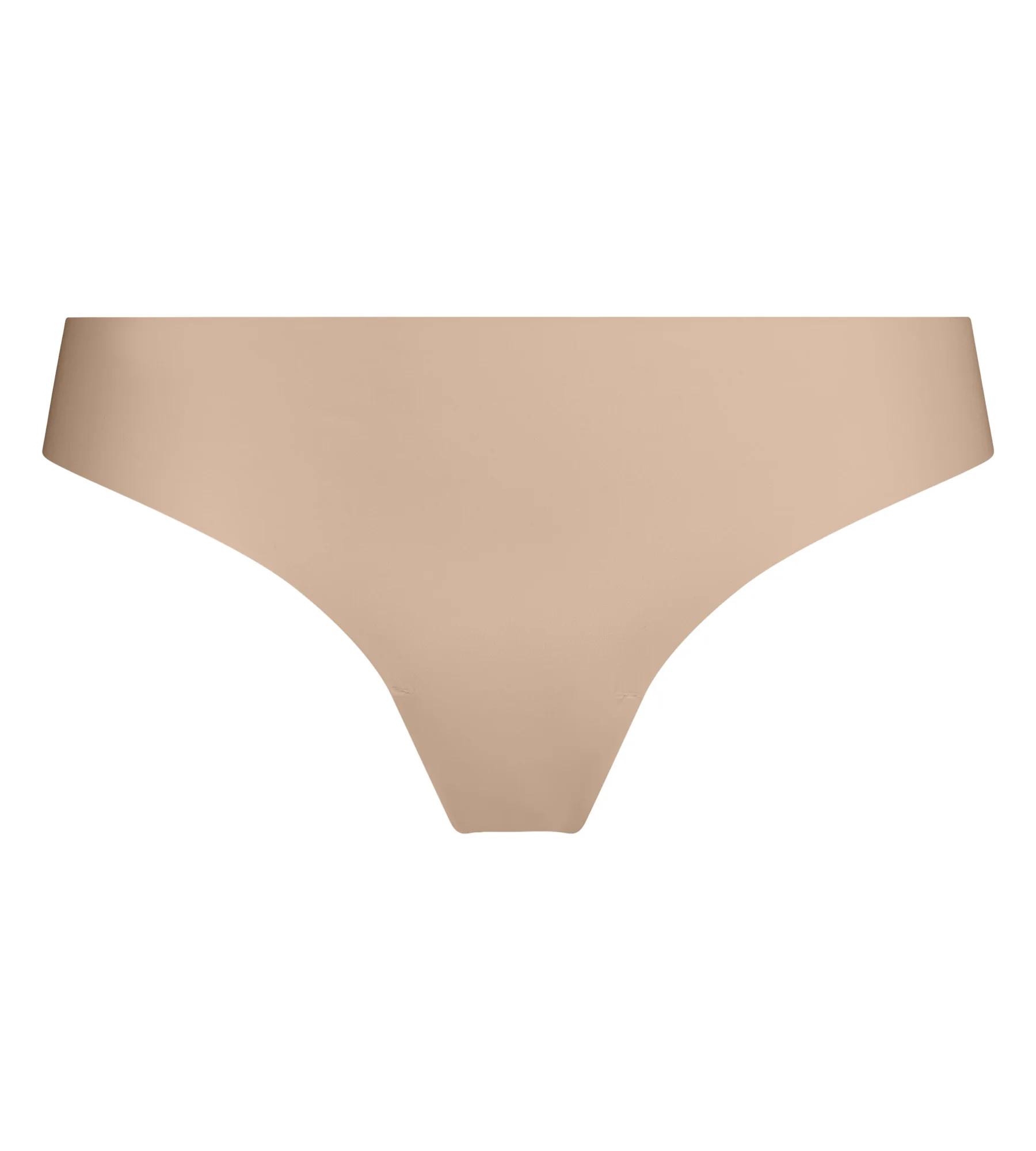 Slip brésilien femme invisible en microfibre Nude Dim - Image 5