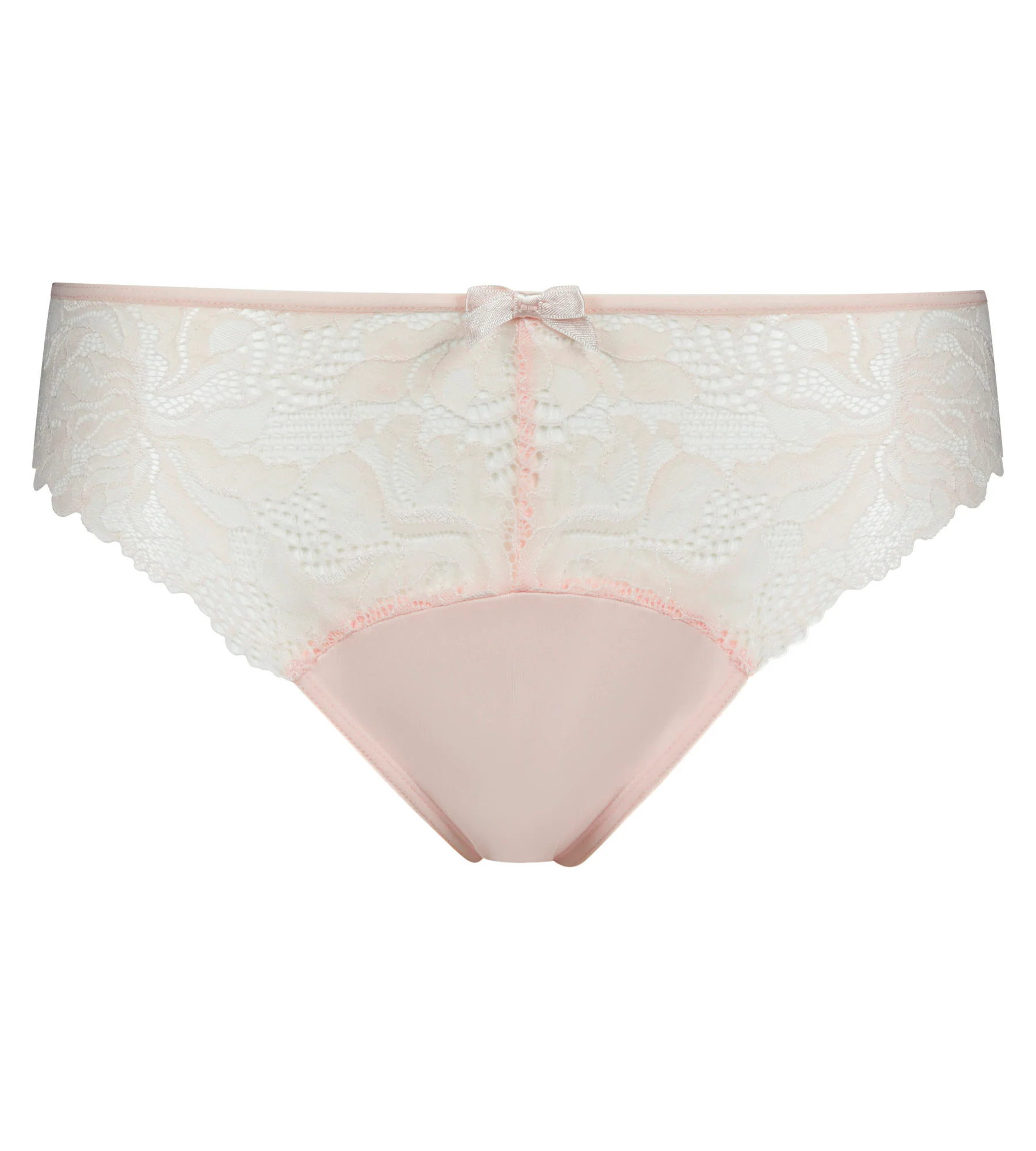 Slip femme dentelle et microfibre Rose Ballerine Generous Essentiel - Image 5