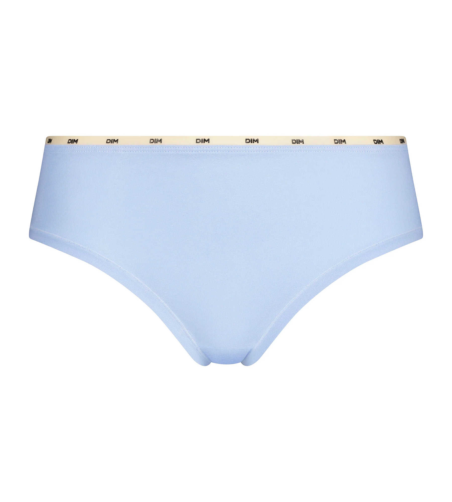 Slip femme en coton modal Bleu à fine ceinture Dim Icons Essentiel - Image 5