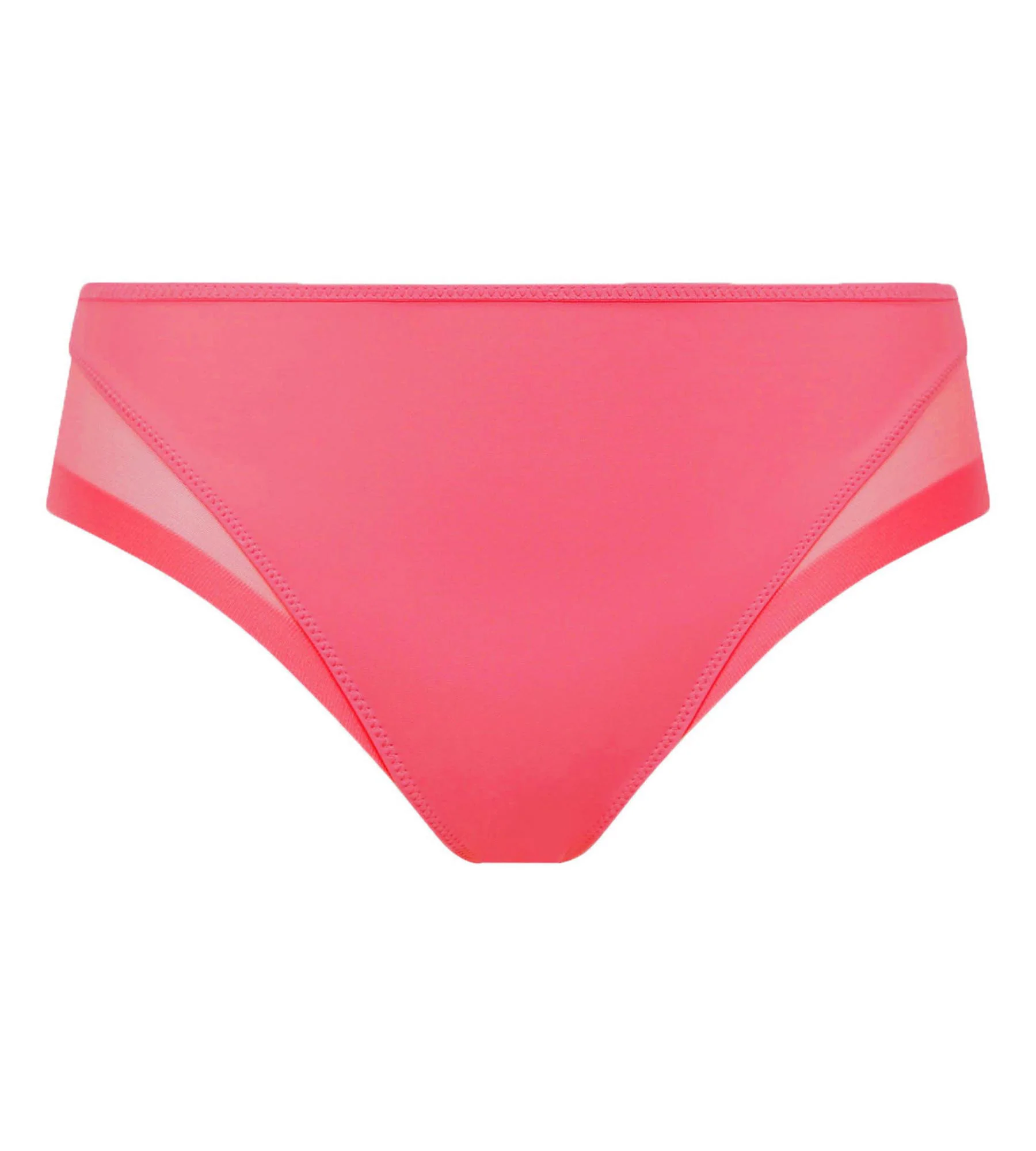 Slip femme en microfibre et tulle Grenadine Dim Generous - Image 5