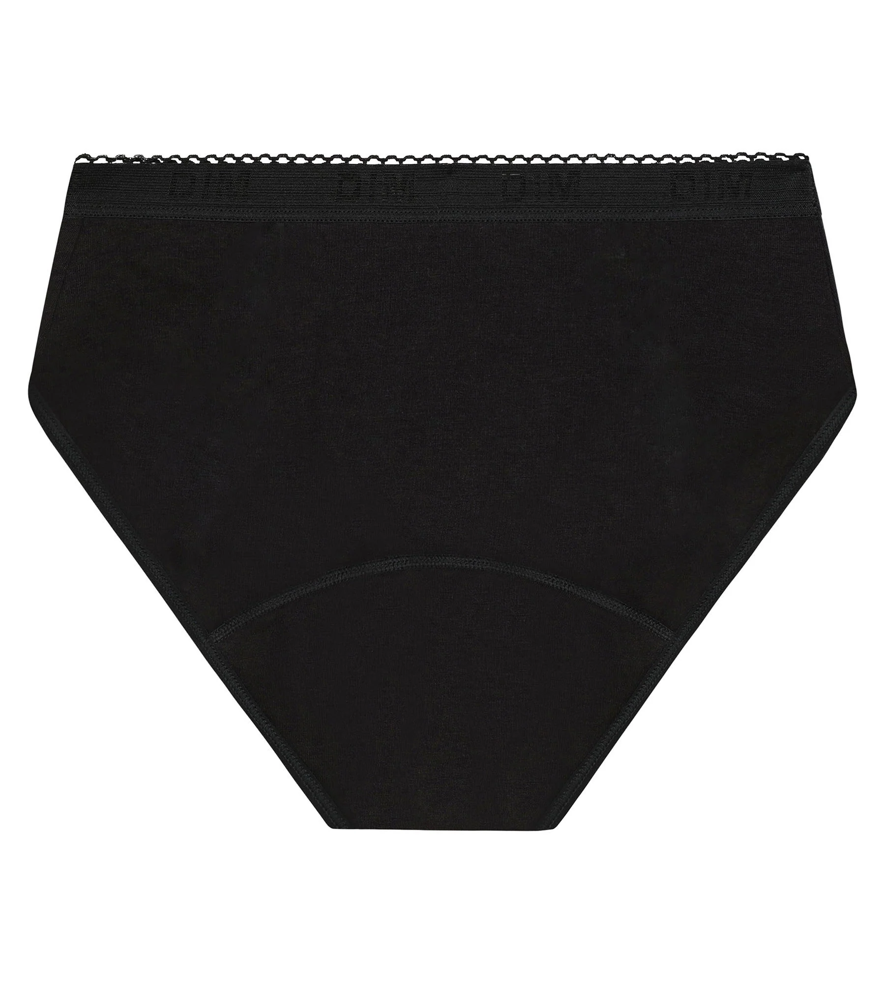 Slip menstruel fille coton bio Noir Flux très abondant Dim My Protect - Image 4