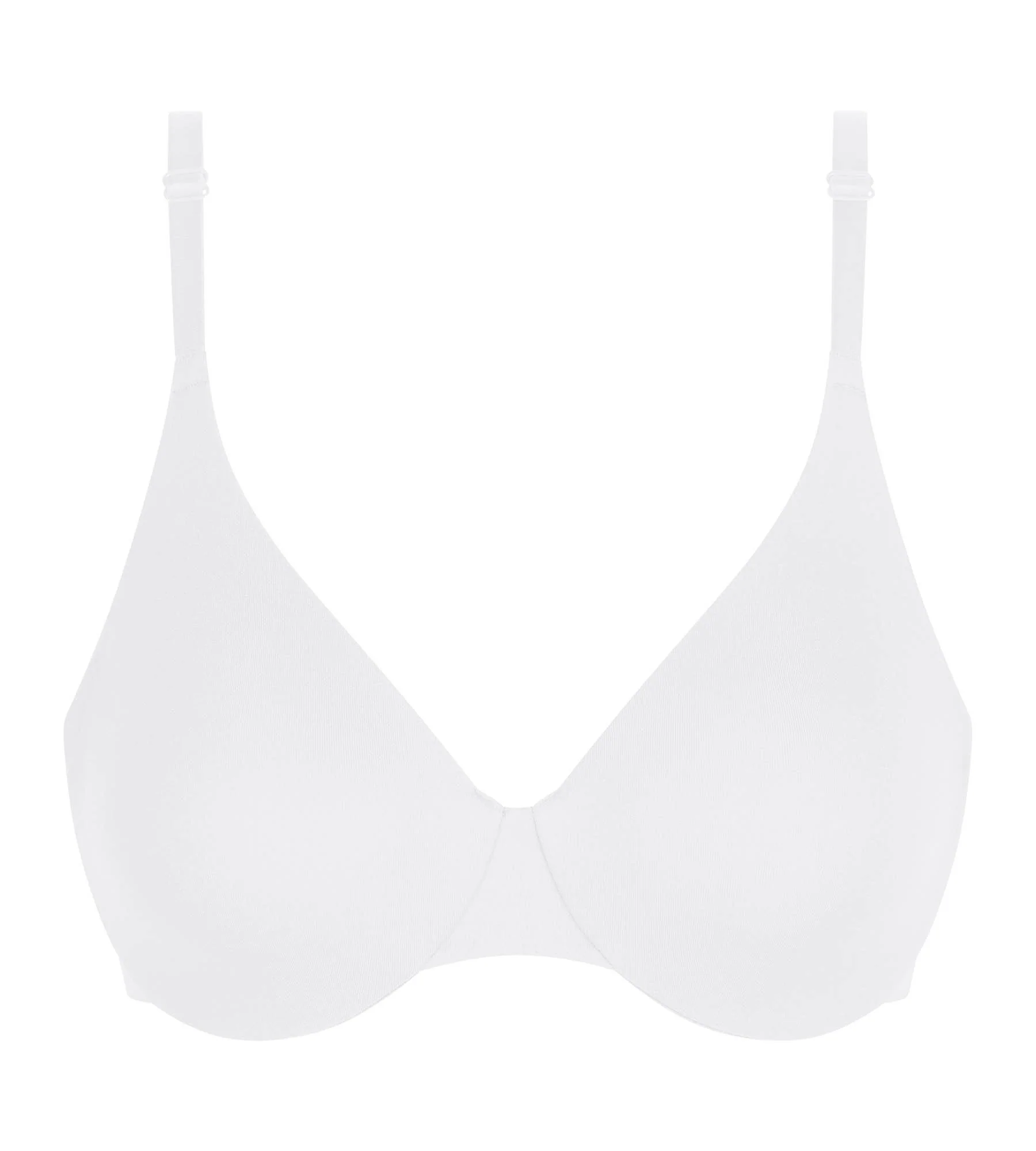 Soutien-gorge à armatures en microfibre Blanc Dim Invisible - Image 5