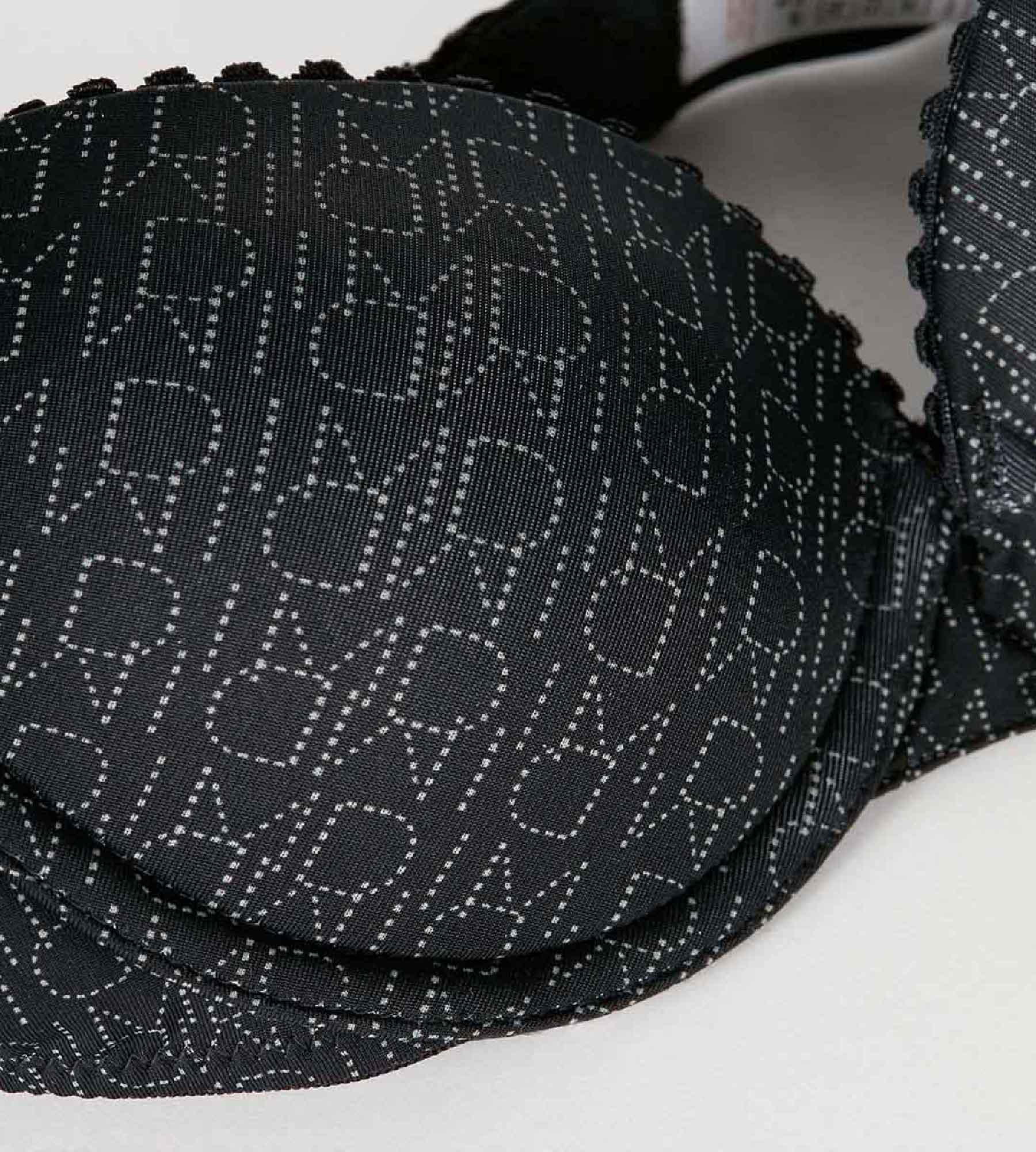 Soutien-gorge à coques noir DIM TOUCH Girl - Image 3