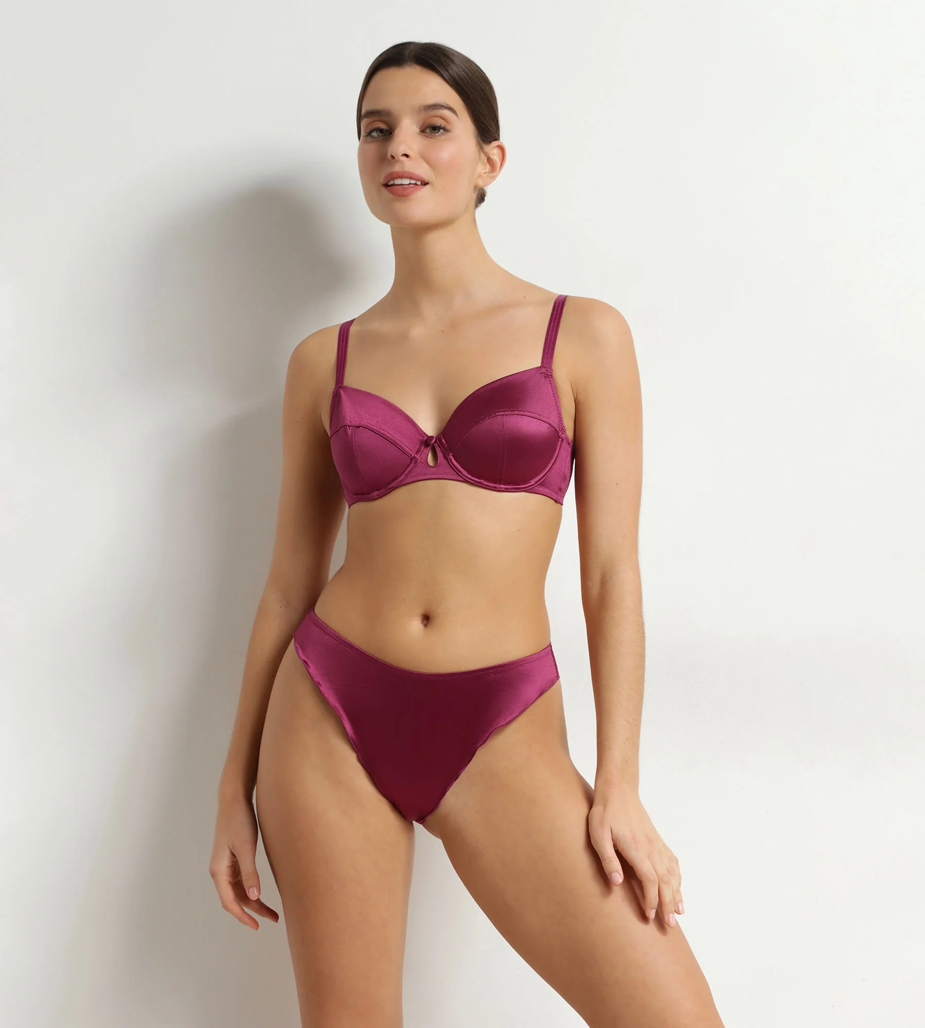 Soutien-gorge corbeille à armatures Fruits des bois Silk Radiance - Image 3