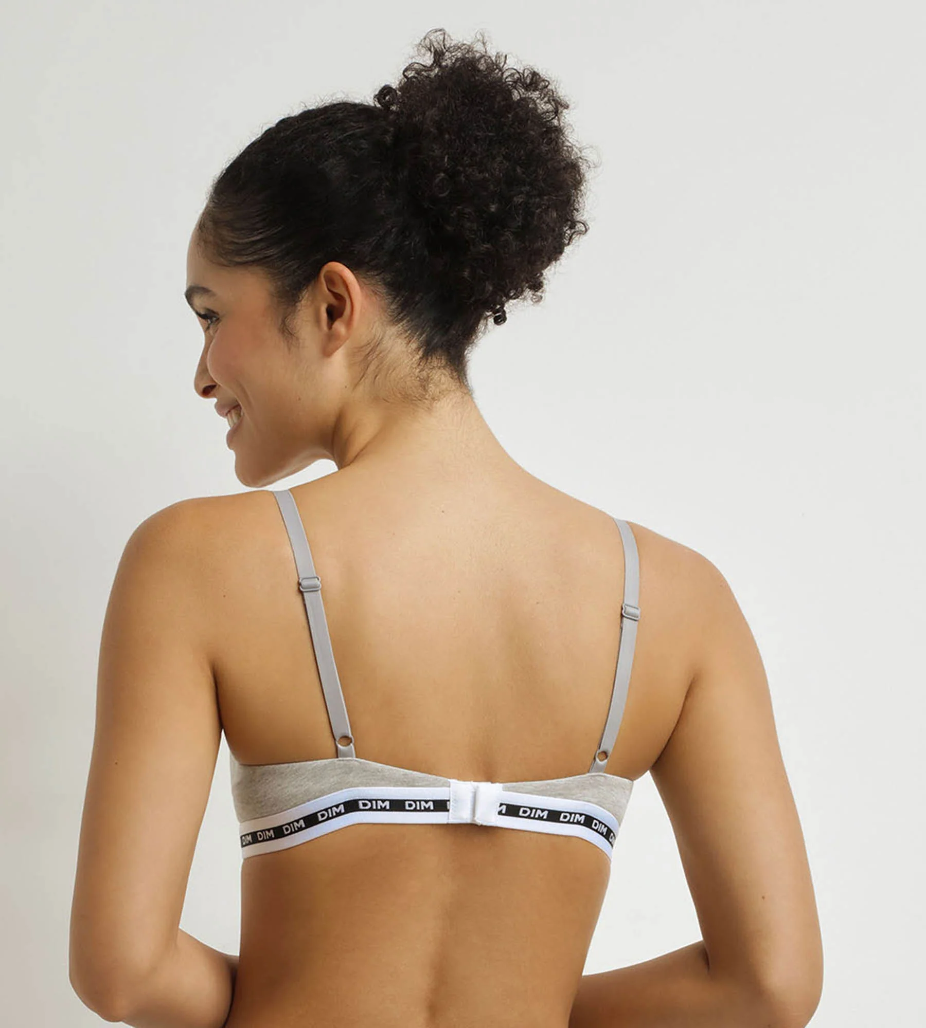 Soutien-gorge corbeille à armatures Gris Dim Icons - Image 2