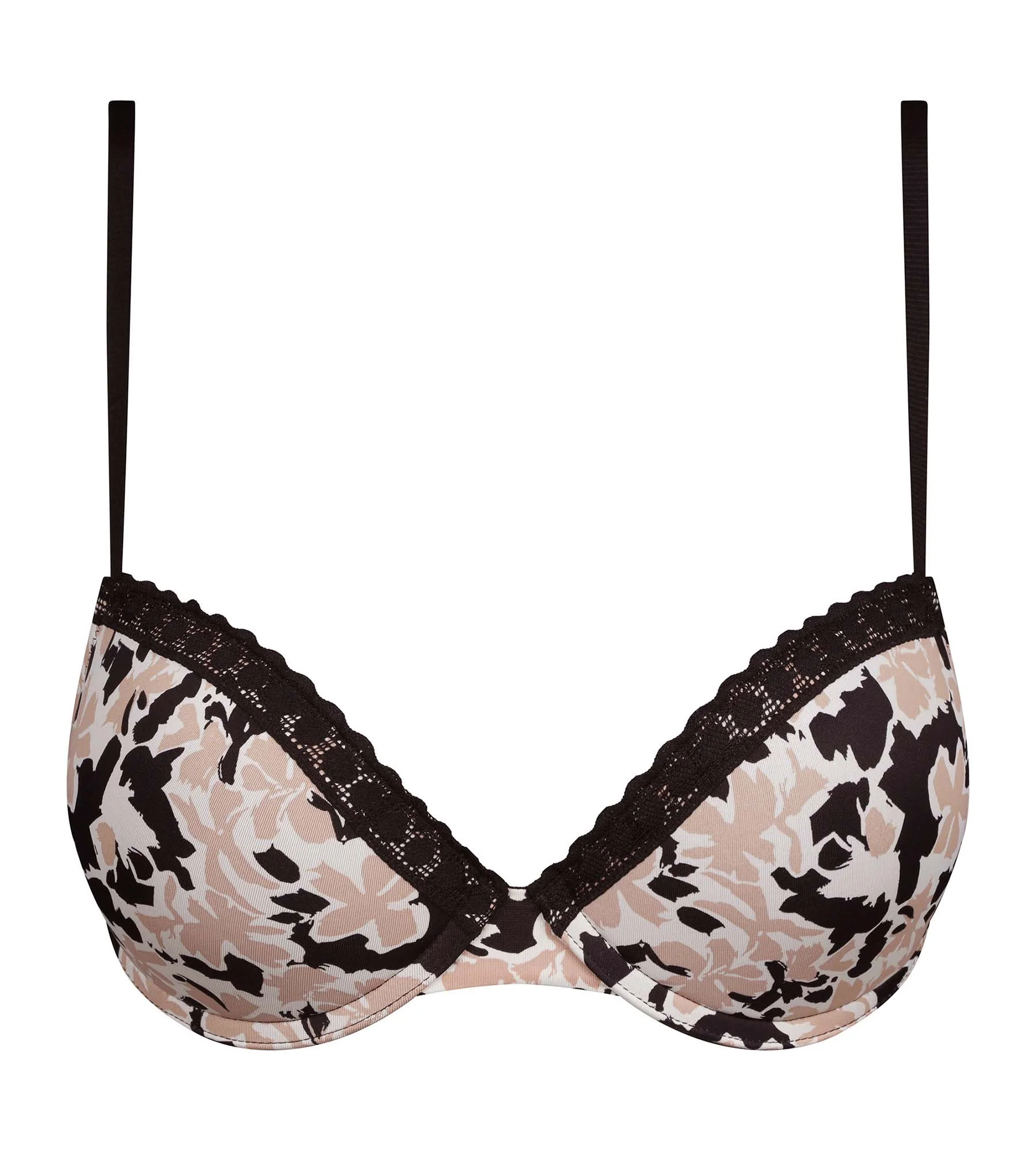 Soutien-gorge corbeille à armatures Nude au motif floral Daily Micro - Image 5