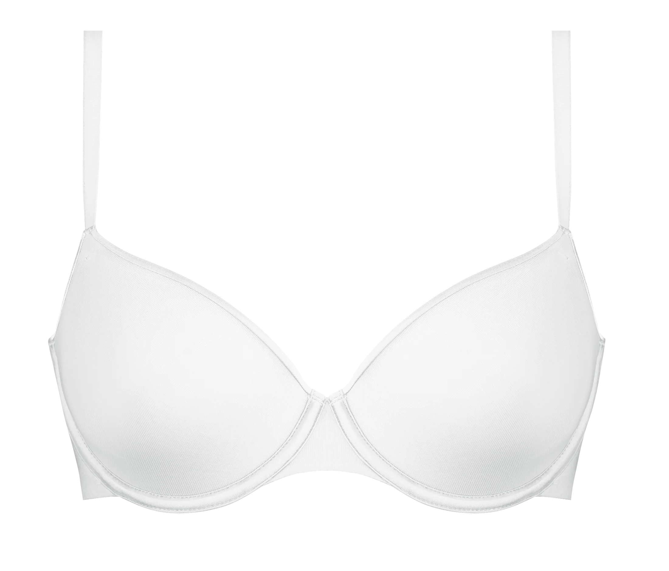 Soutien-gorge corbeille en microfibre Blanc Dim Invisible - Image 3