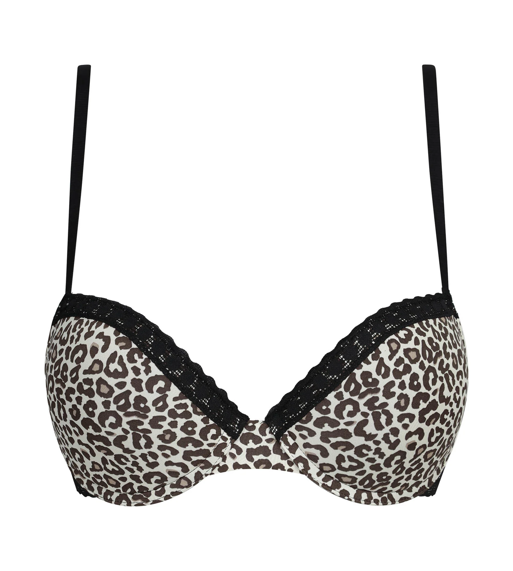 Soutien-gorge corbeille en microfibre léopard Dim Daily Micro - Image 6