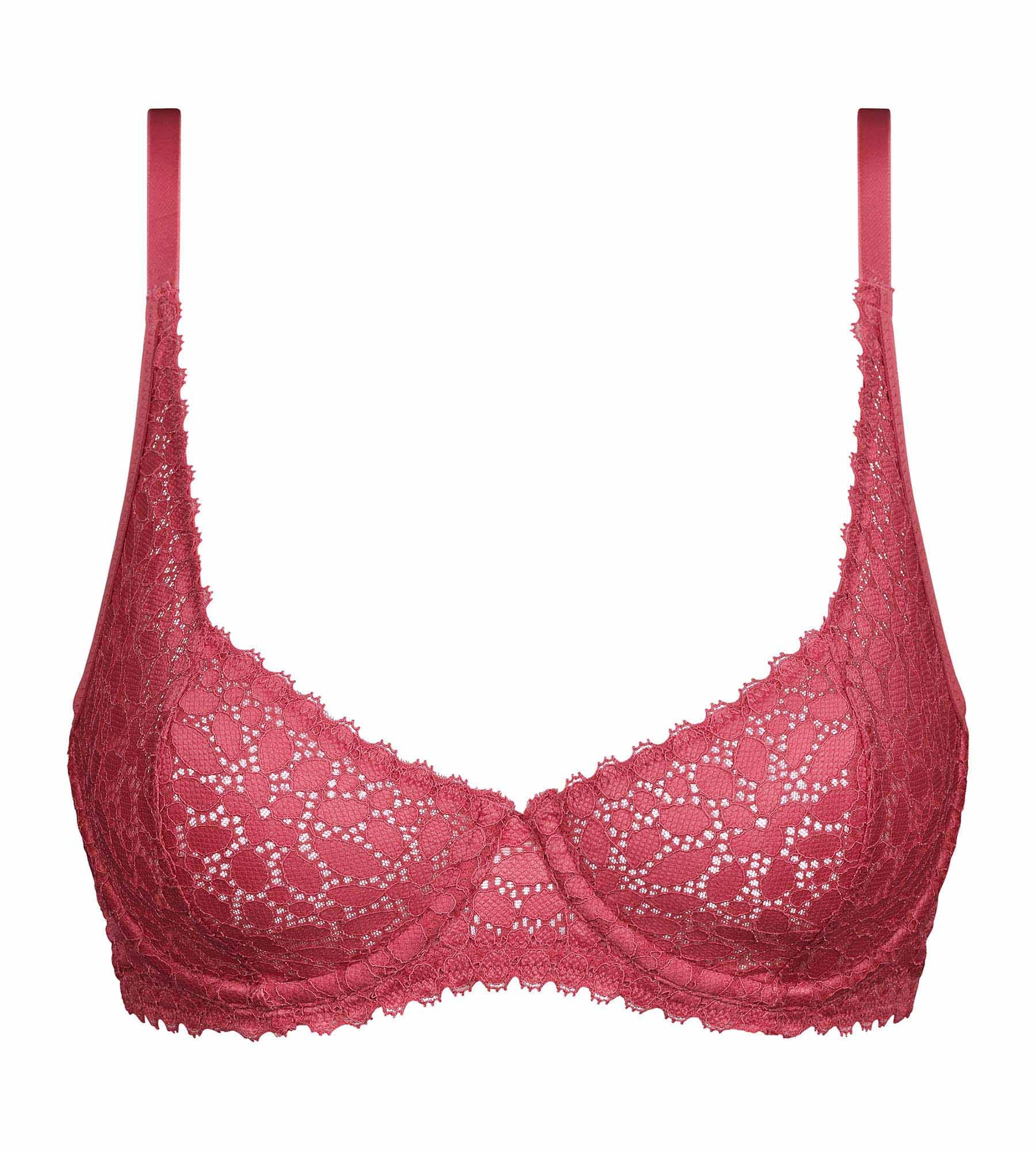 Soutien-gorge emboitant à armatures en dentelle florale Rose Daily Dentelle - Image 5