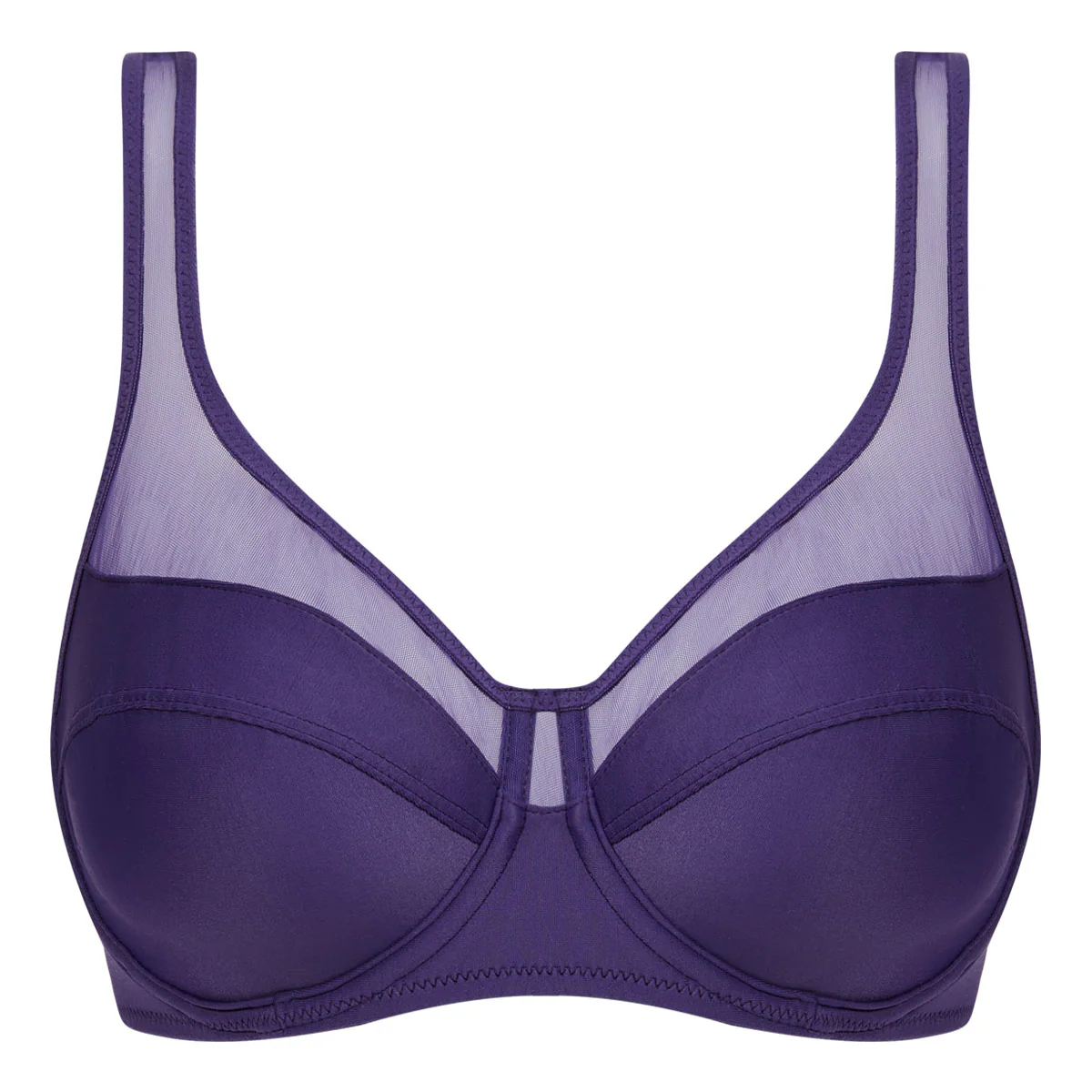 Soutien-gorge emboitant à armatures Violet Aubergine Generous Dim - Image 5